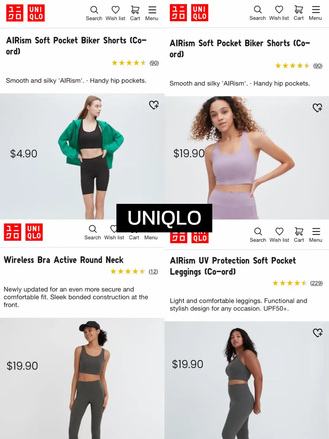 Uniqlo Seamless Half Bra Camisole (Crop Top), Women's Fashion, Tops, Other  Tops on Carousell