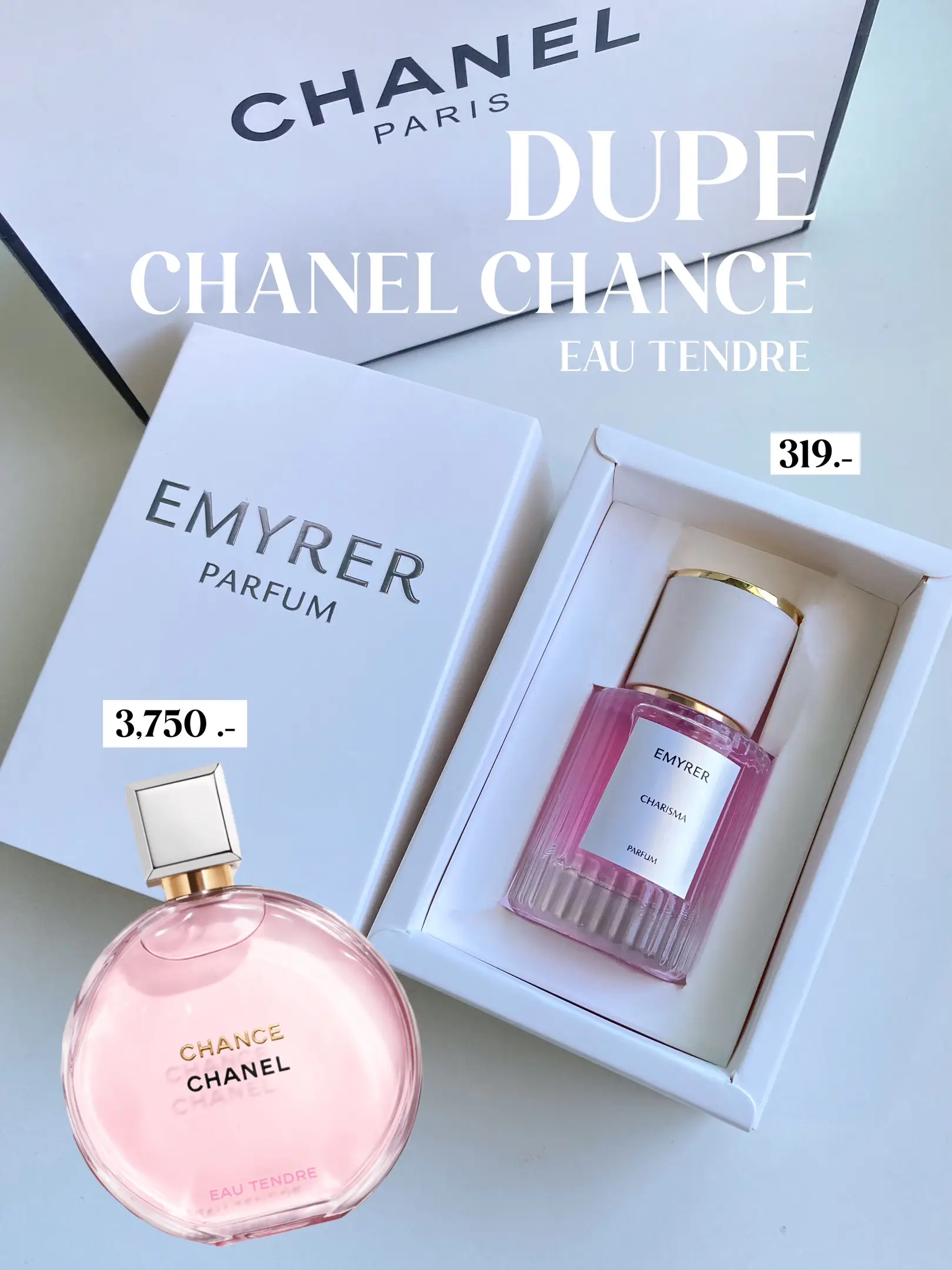 Dupe Chanel Fragrance and Hundred Fragrance Scent Like A Lot