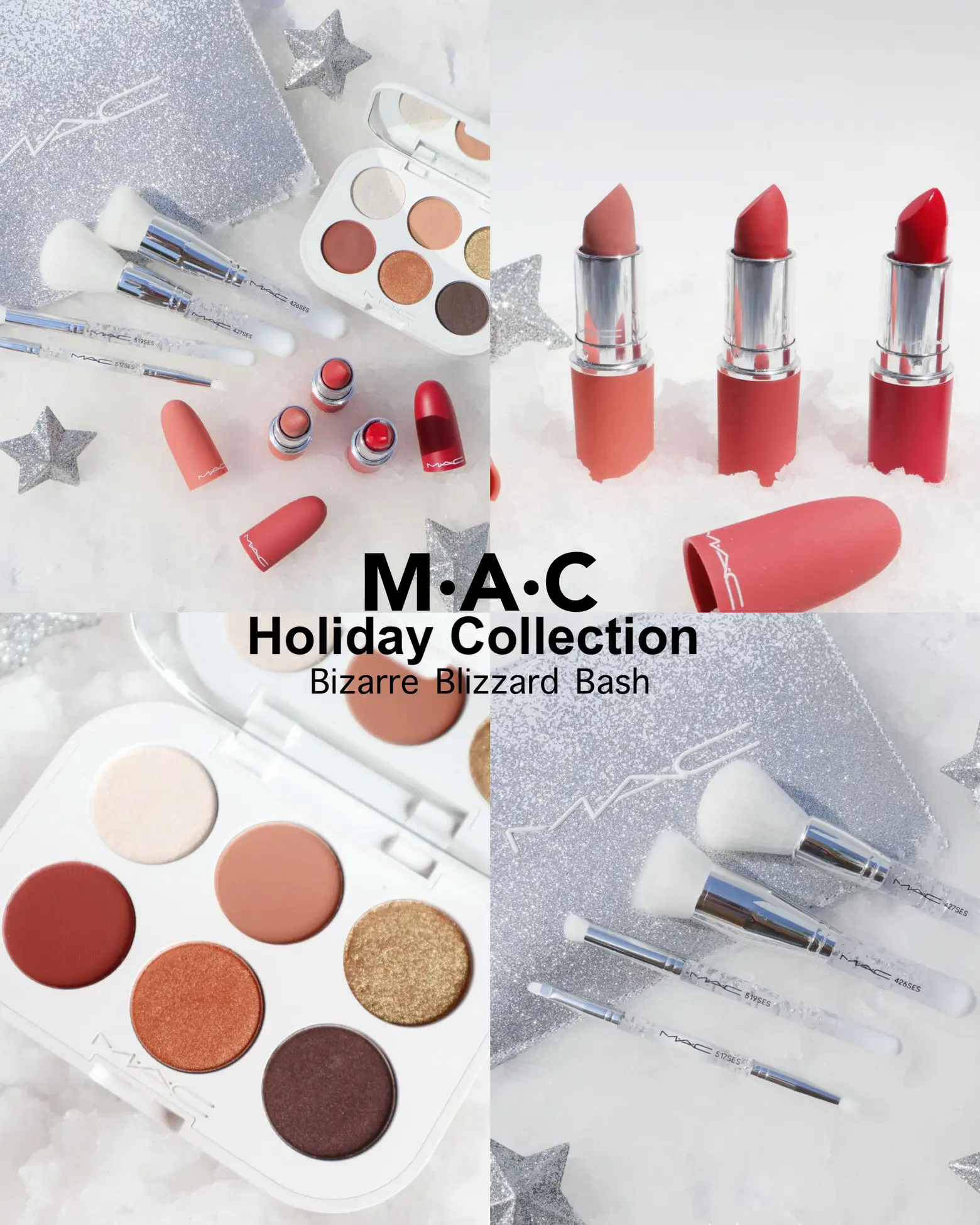 M.A.C Holiday Collection ️☃️ ปีนี้มาเป็นเกล็ดหิมะเลยค่า แกลเลอรีที่