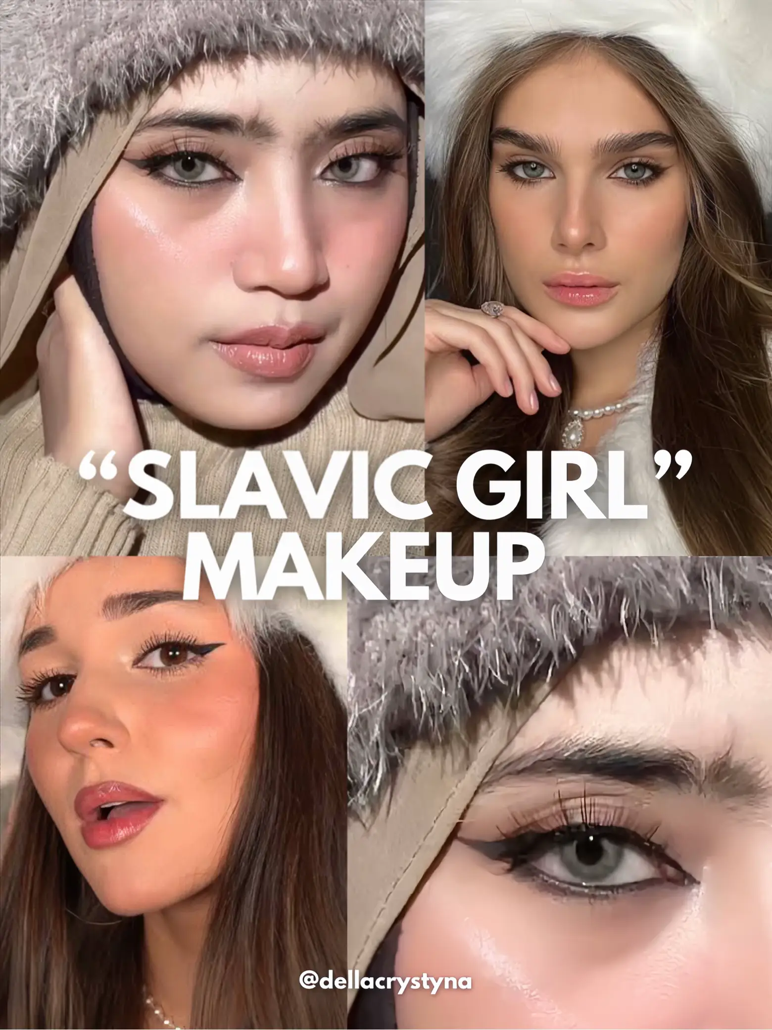 New Trend Slavic Girl Makeup