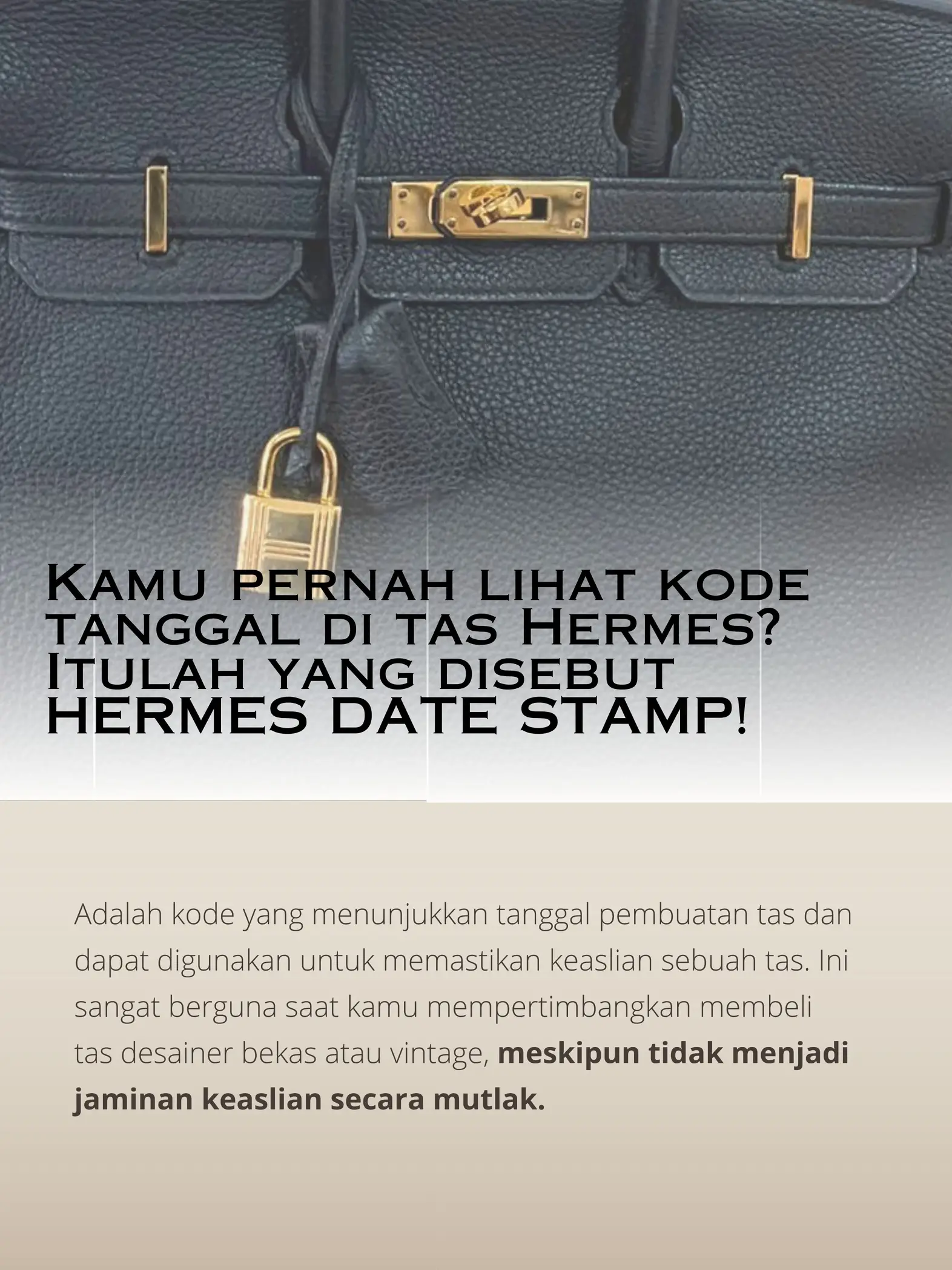 Tas Hermes Birkin Jadi Simbol Fashion dengan Nilai Investasi