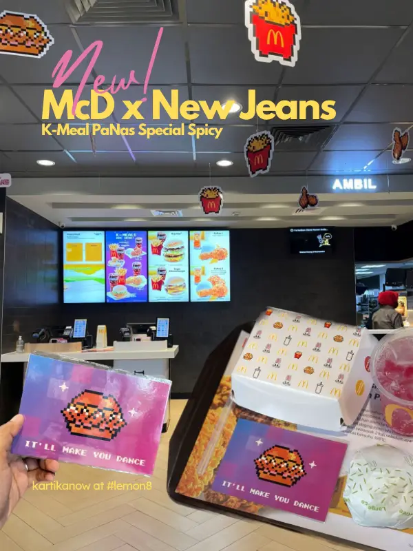 McDonald's x NewJeans release new menu and limited-edition packaging