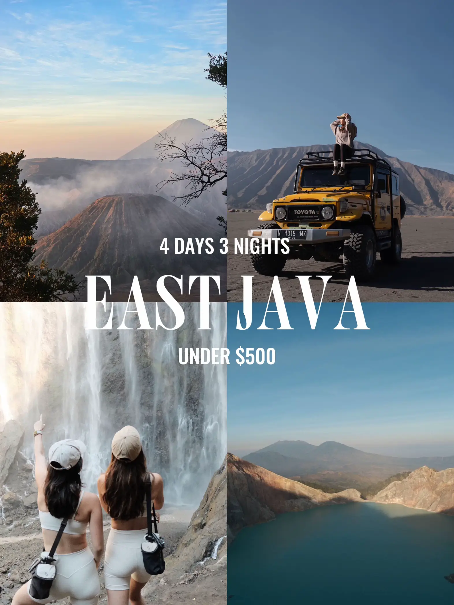 4D3N Java Itinerary <$500 🤯| Cold weather in SEA?!'s images(0)