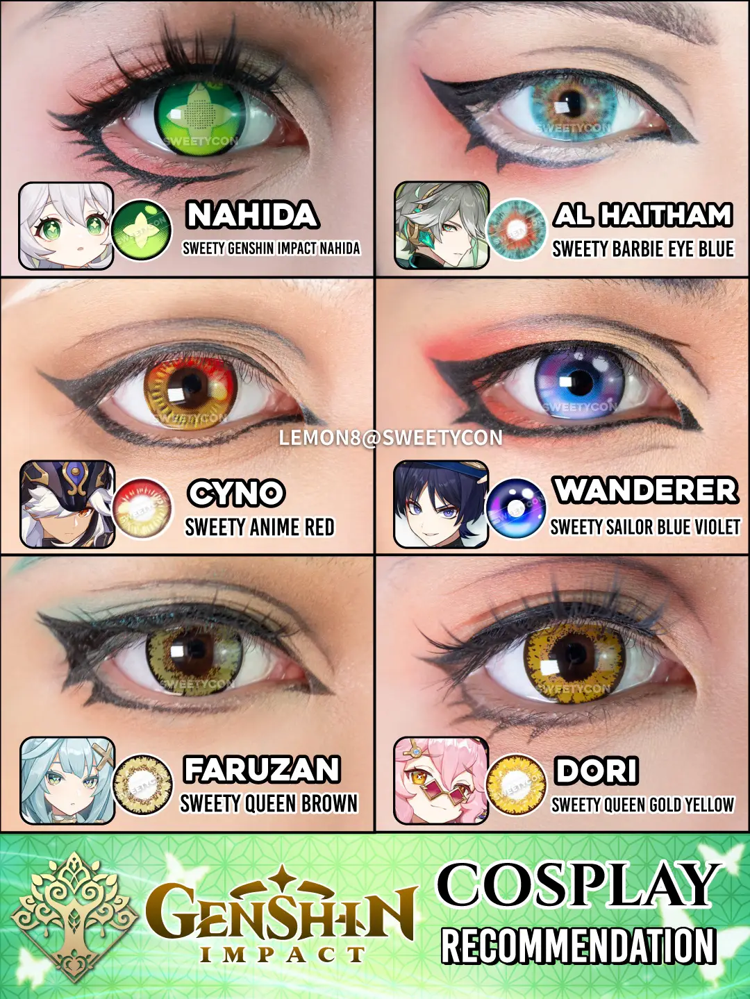 Latest Cosplay Contacts – SweetyCon