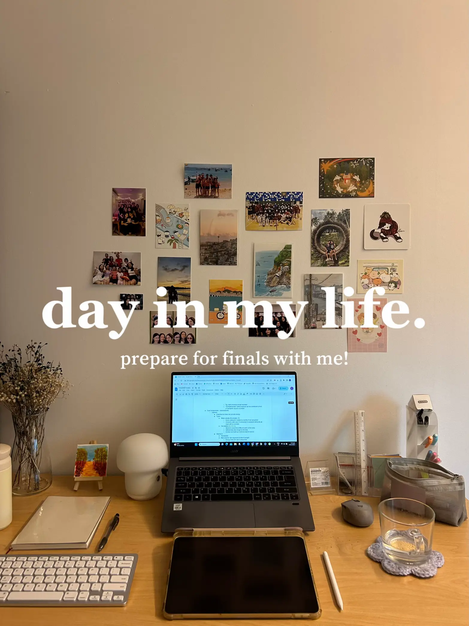 STUDY VLOG 🖇 productive days in my life: preparing for exams