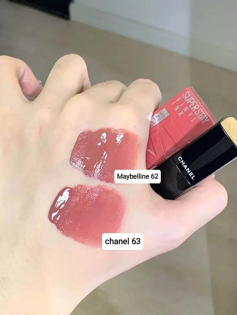 Chanel Ultimate (63) Rouge Allure Laque (2020) Review & Swatches