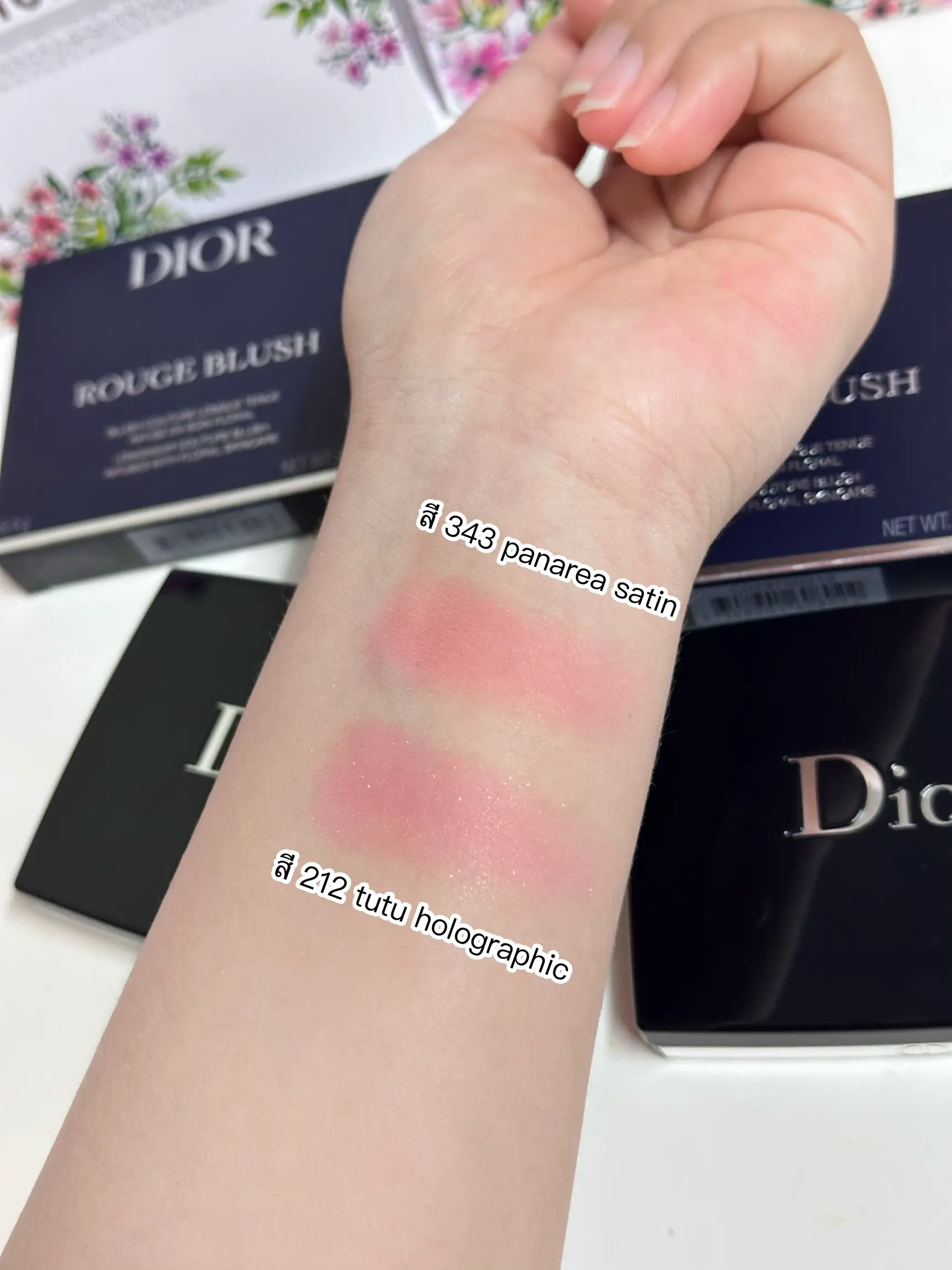 Dior rouge blush swatches best sale