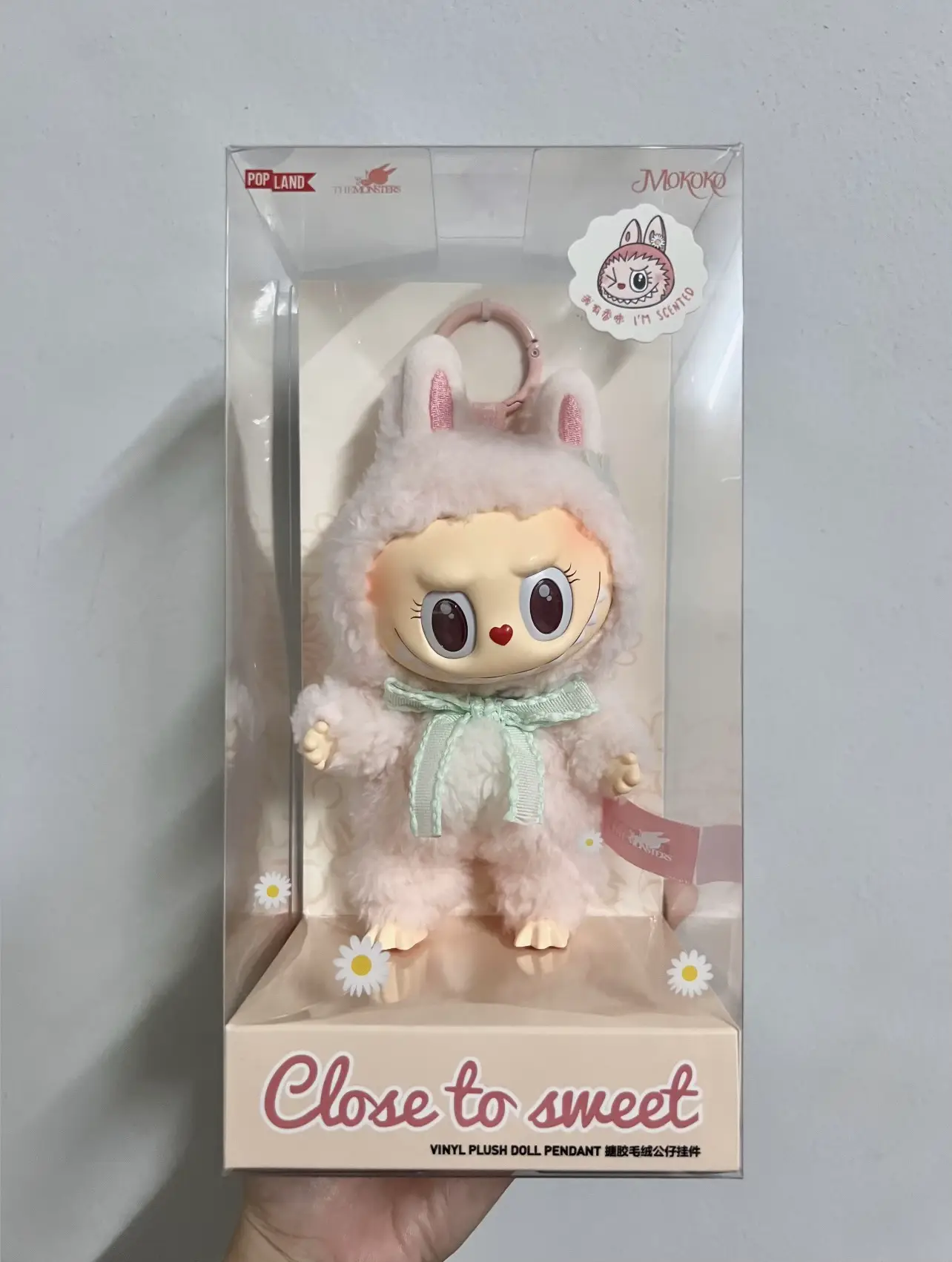 POP MART MOKOKO 楽園限定CLOSE TO SWEET Pop Mart Labubu Mokoko Close to Sweet Vinyl Plush Doll - US