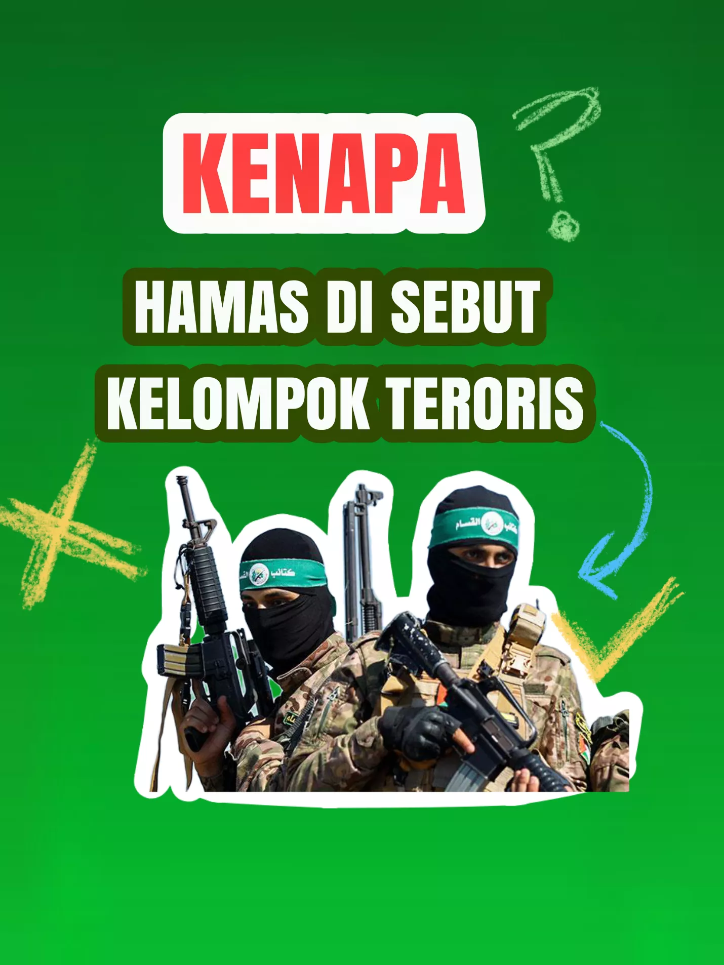 KENAPA HAMAS DI SEBUT KELOMPOK TERORIS ⁉️💂🏼‍♂️ | Galeri Diposting Oleh ...