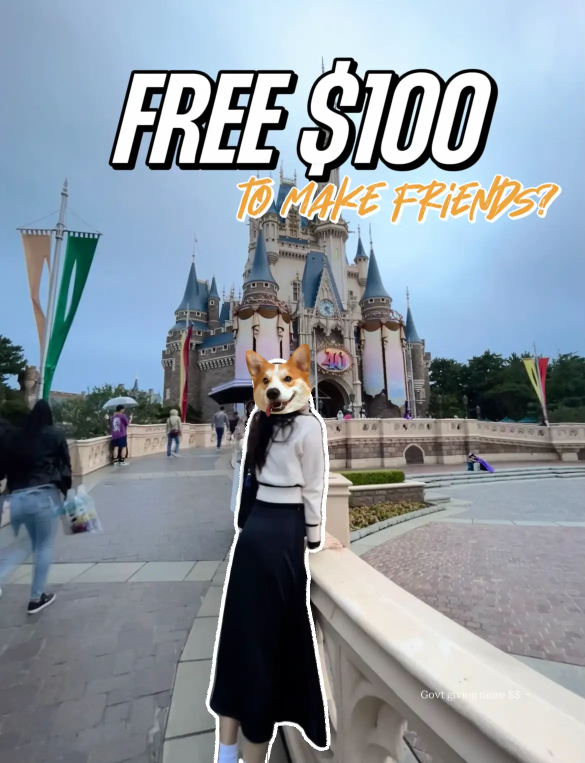 Govt give FREE $100 to make friends?! 's images
