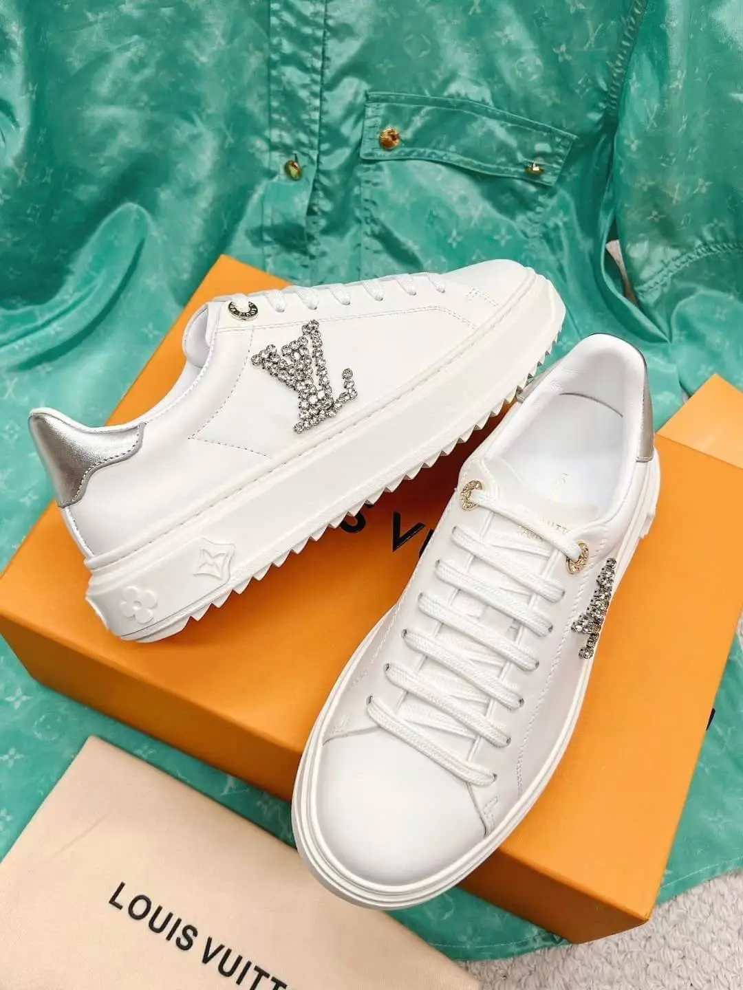 Louis Vuitton Timeout Sneakers 37 - Love Luxe