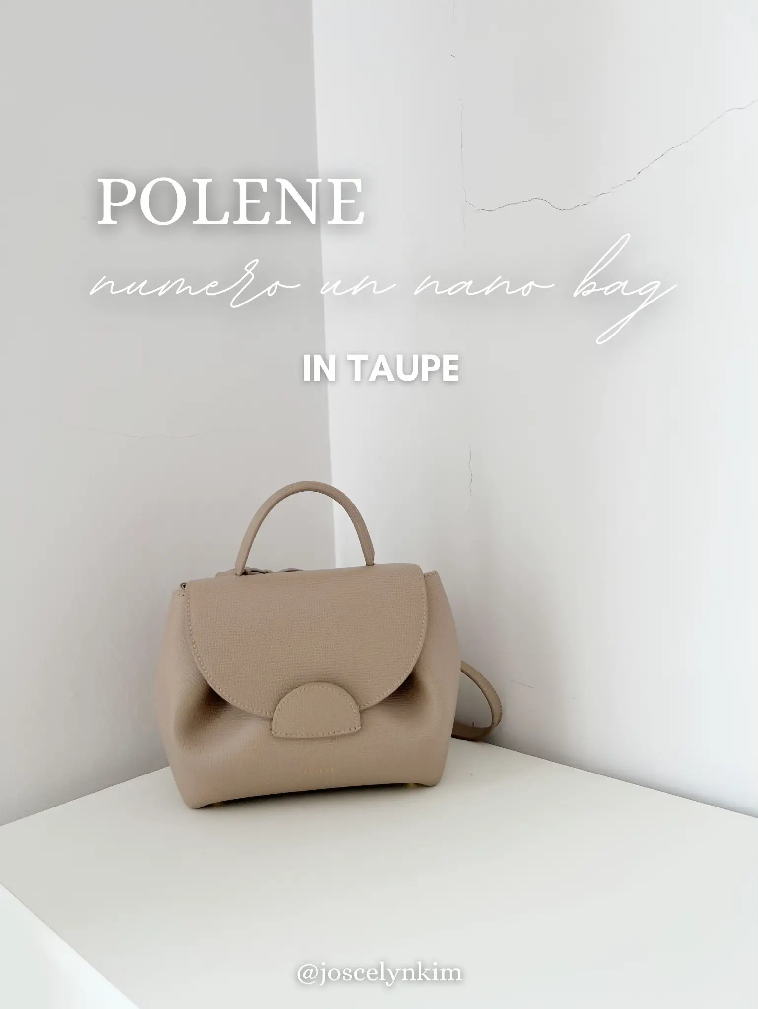 Polene, Bags, Polene Numero Uno Nano Bag Ivory