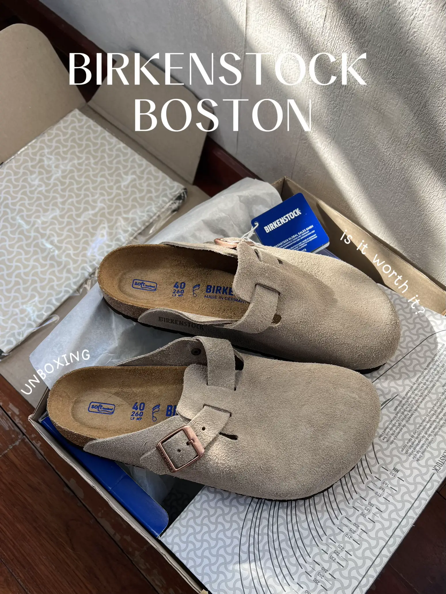 🍪 Birkenstock Boston | ใส่สวยสบายคุ้ม | แกลเลอรีที่โพสต์โดย