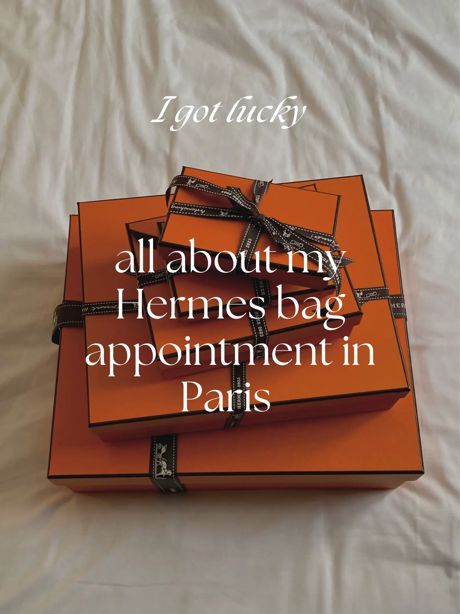 Storytime of how I got my dream bag from Hermes 🥹✨'s images(0)