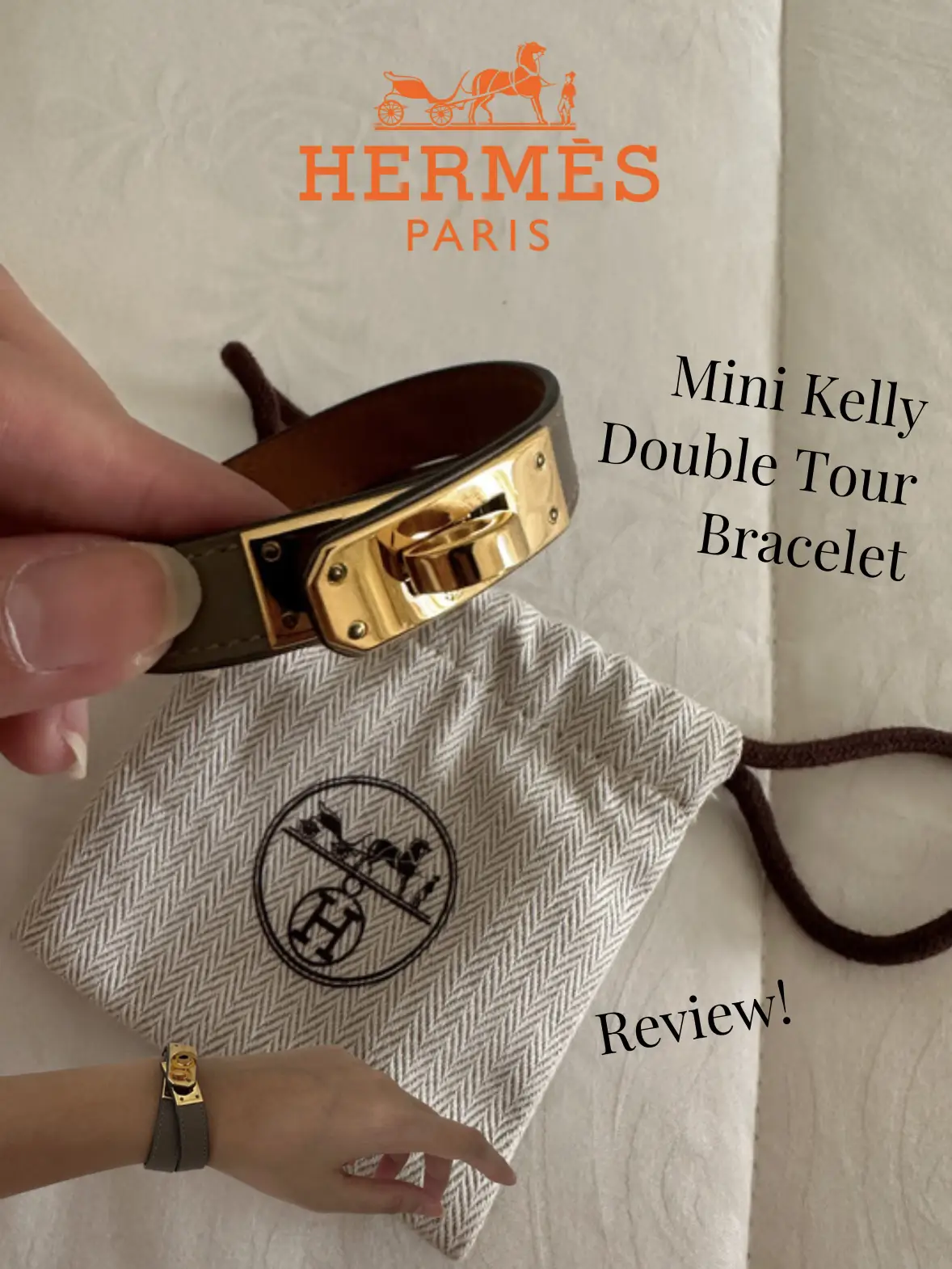 Mini Kelly Double Tour bracelet