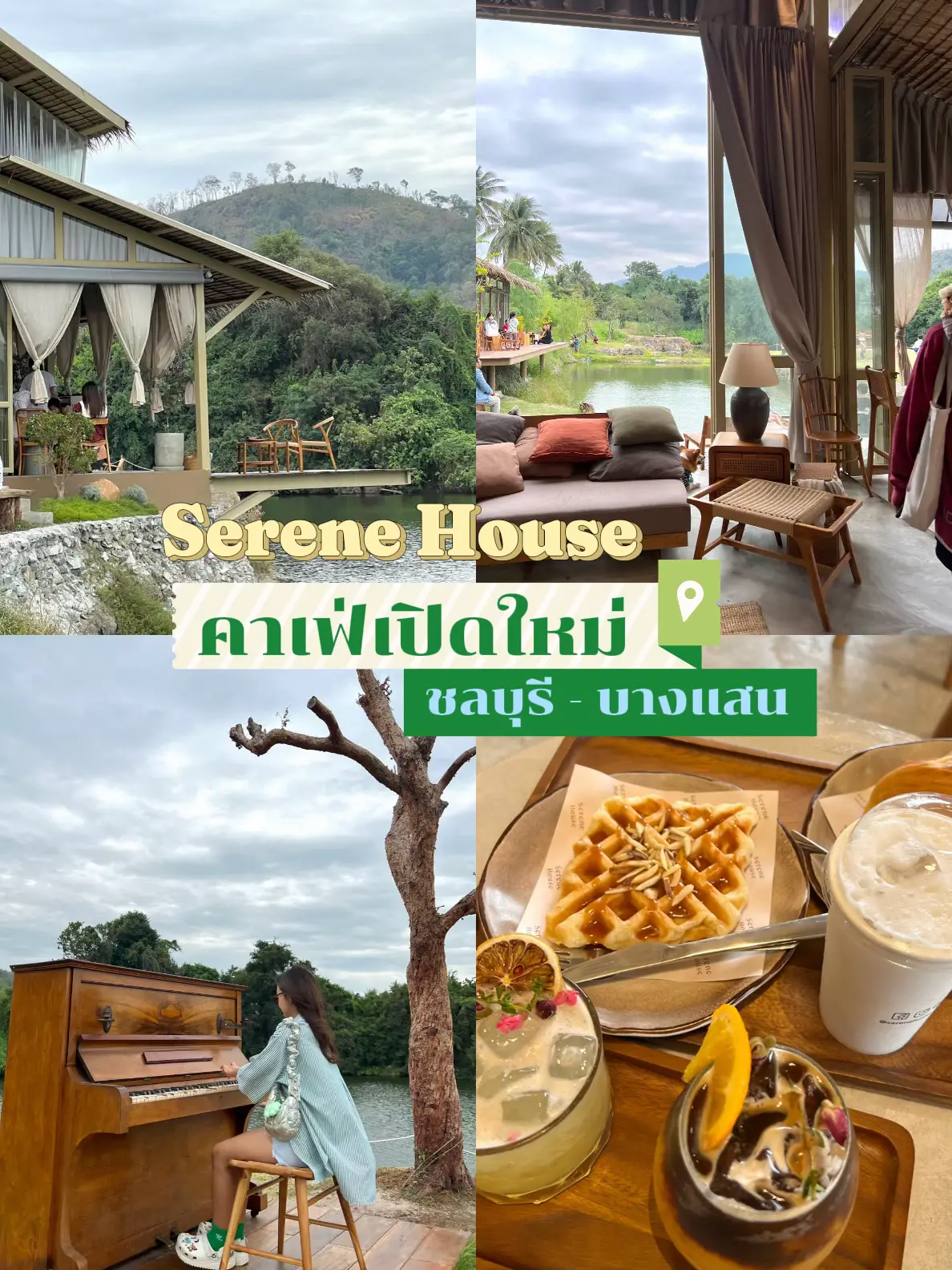 Serene House Cafe | คาเฟ่เปิดใหม่ชลบุรี - บางแสน🍋⭐️ | แกลเลอรีที่โพสต์ ...