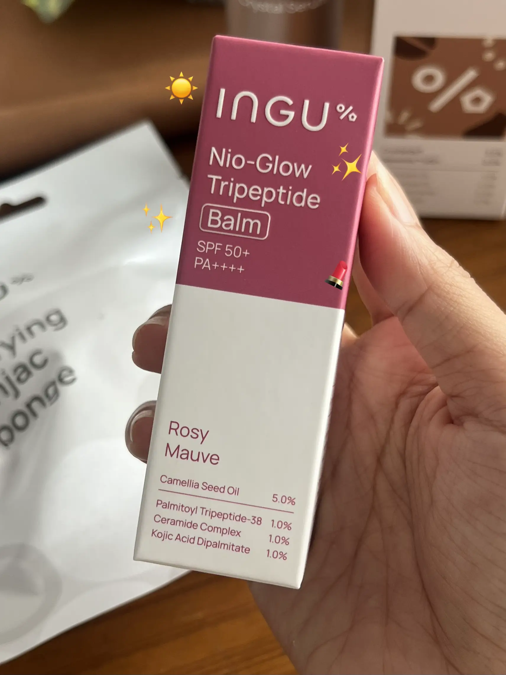 ลิปบาล์ม INGU บำรุงจัดเต็ม พร้อมกันแดด SPF 50+ pa+++ ☀️😍💄💗 | แกลเลอรี ...