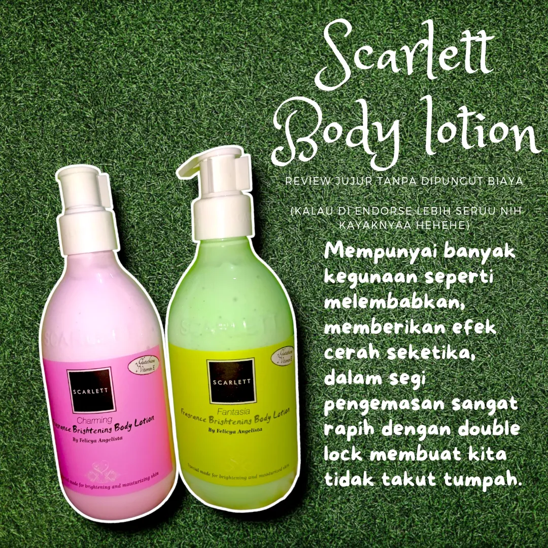 Scarlet body lotion review discount