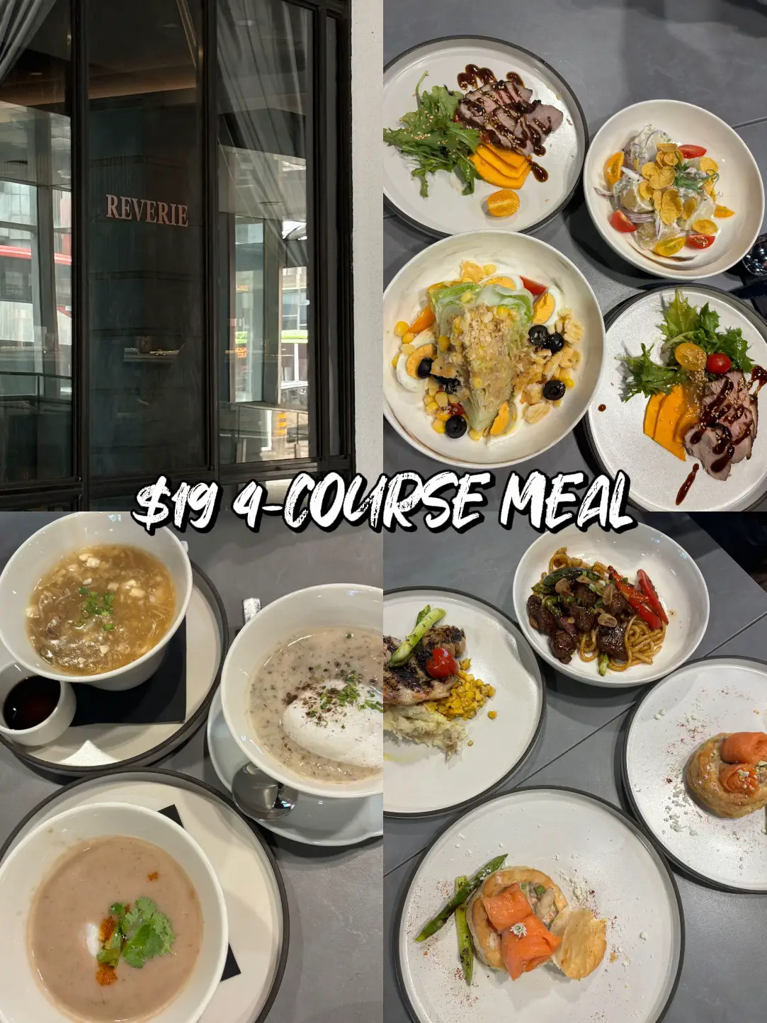 $19 4-COURSE MEAL AT A HOTEL?! 🤭🤭 | Gallery posted by el ̈ | Lemon8