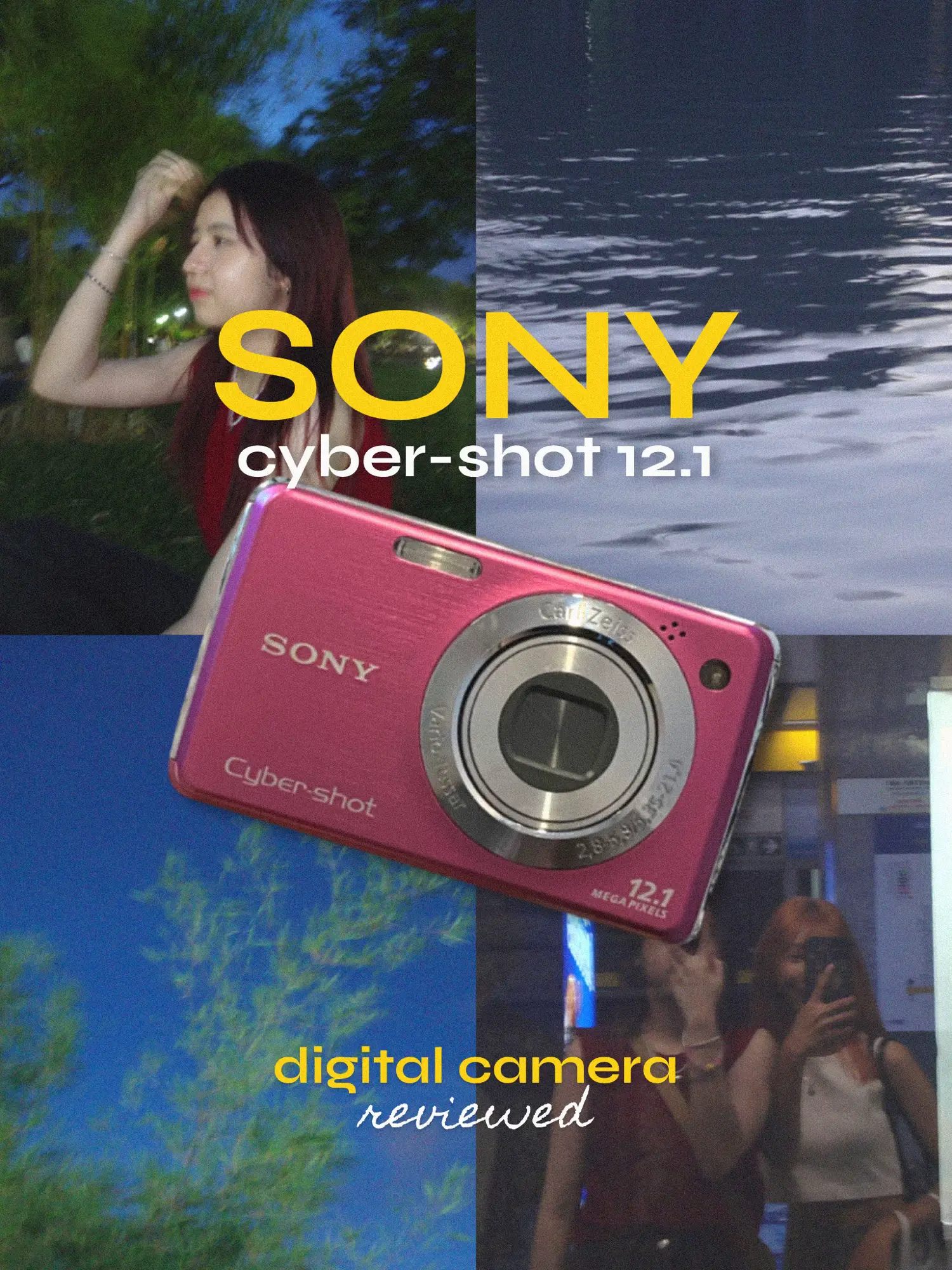 Old digital camera review sony cyber-shot 12.1