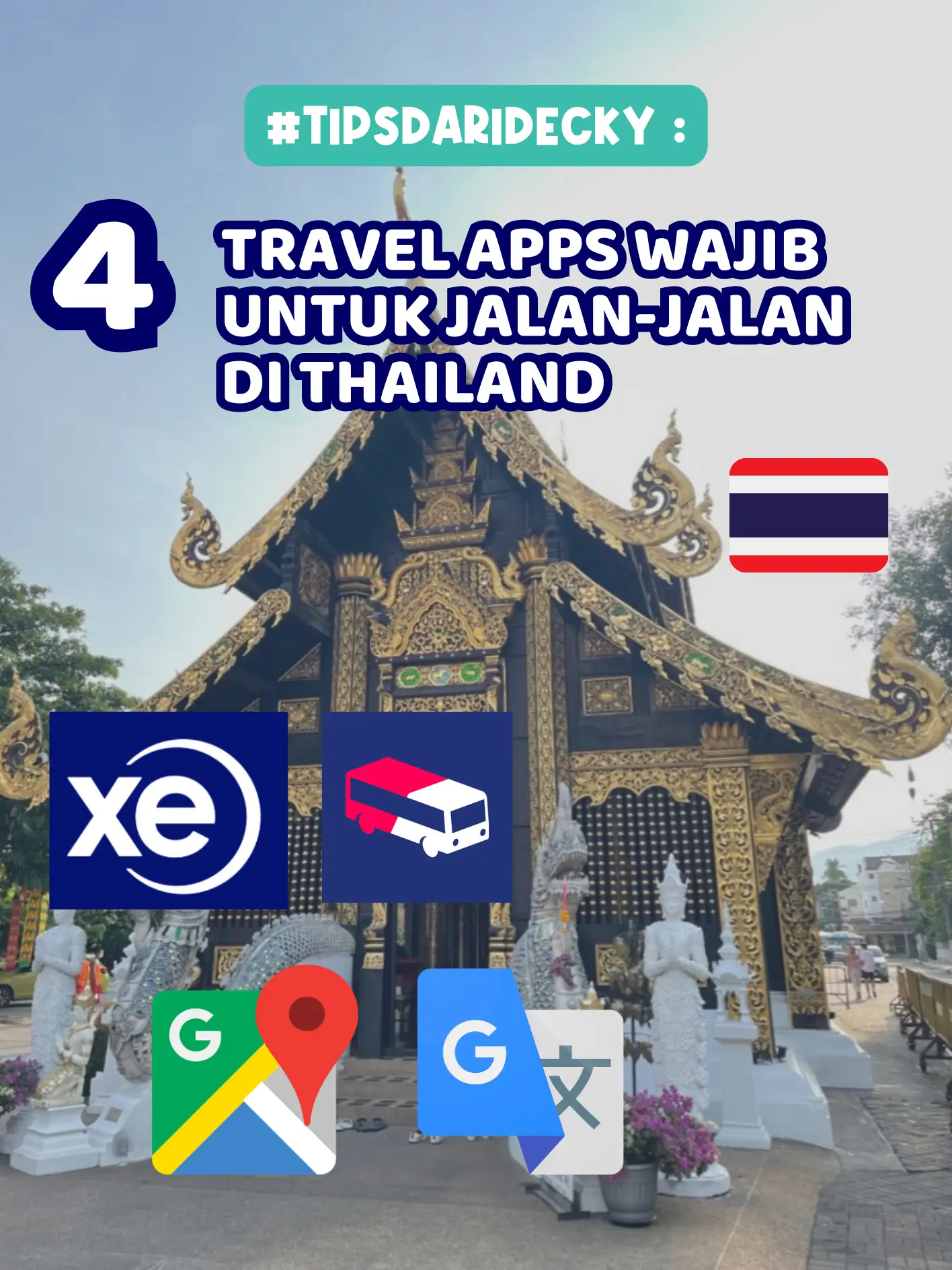 INI TRAVEL APPS WAJIB KALAU KE THAILAND! 🇹🇭 | Galeri Diposting Oleh ...