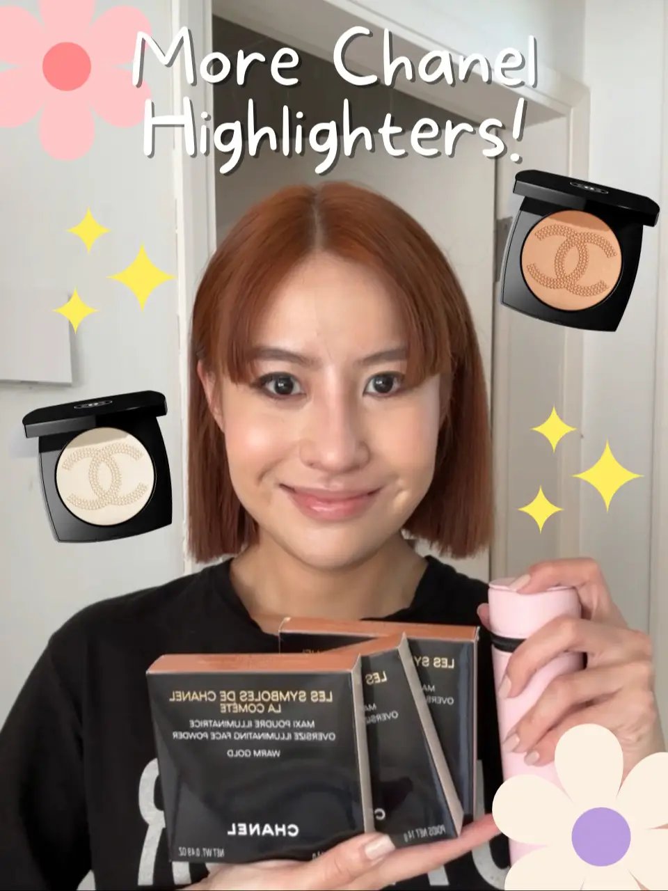 I'm in love with Chanel's Big Big Highlighter 😍✨🩷, Video published by  Savi Chow
