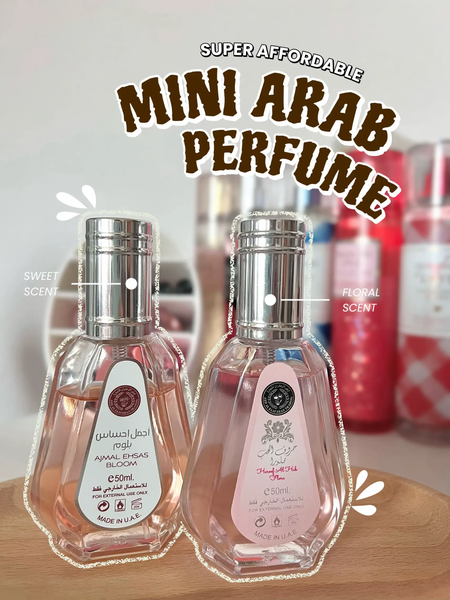 Luxury Scents on a Budget 💰, Mini Arab Perfume 🌸