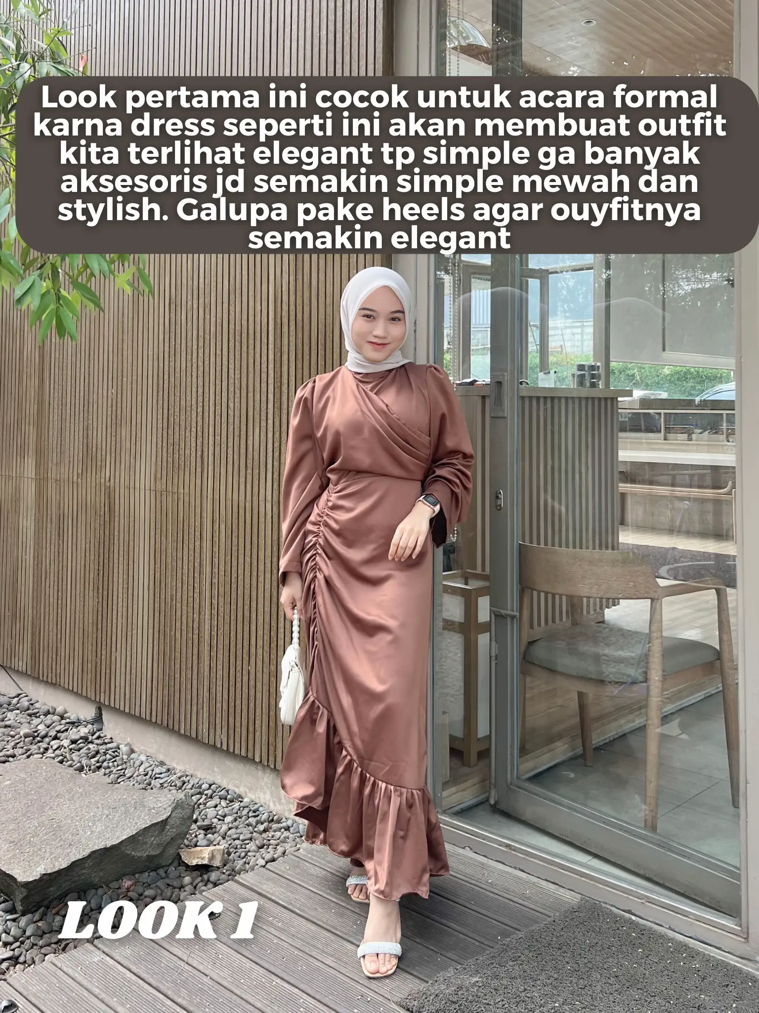 STYLING DRESS AGAR TERLIHAT ELEGANT & MEWAH | Zhrhumairaが投稿した  