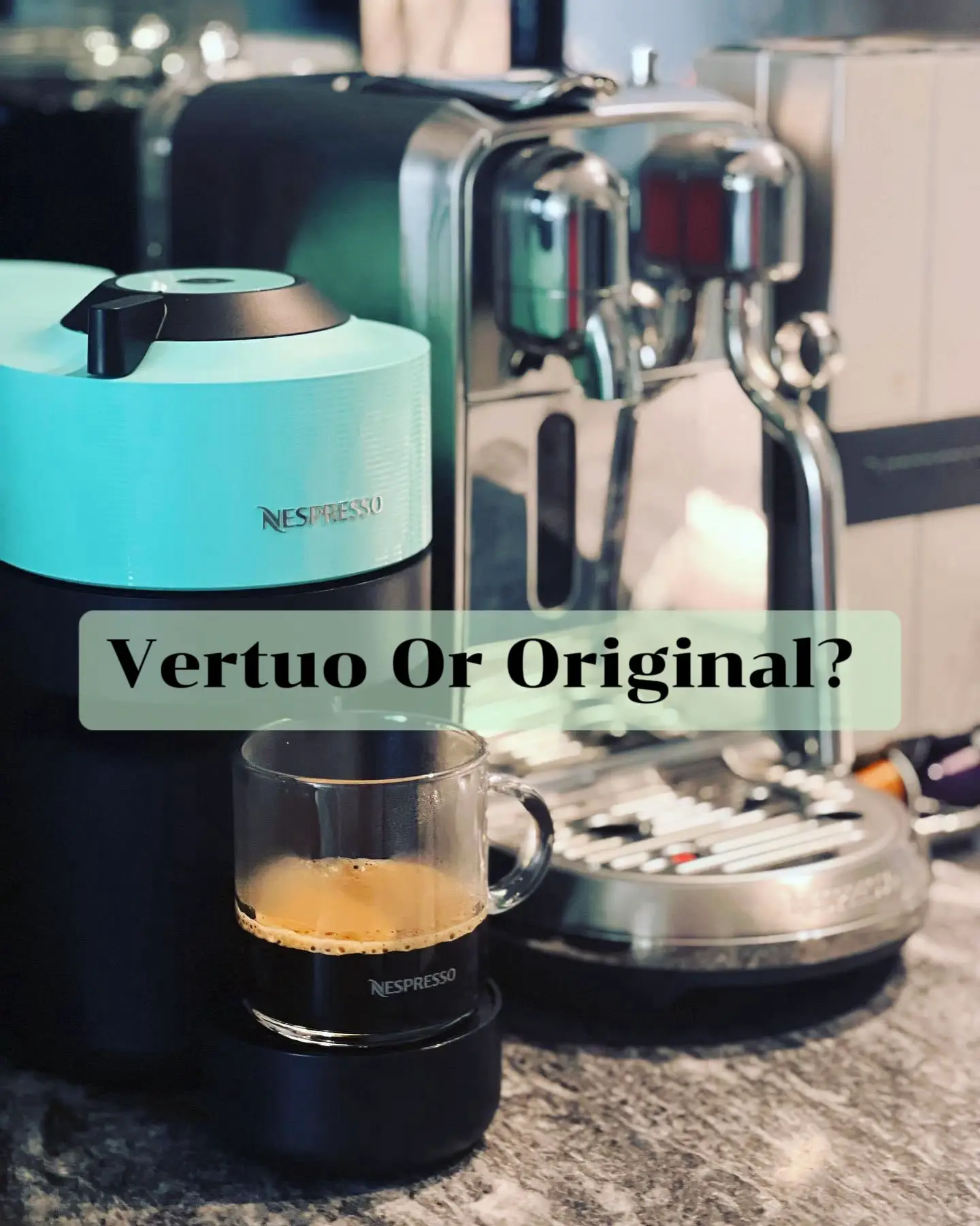 The barista, making a good coffee with vertuo next ☺️ : r/nespresso