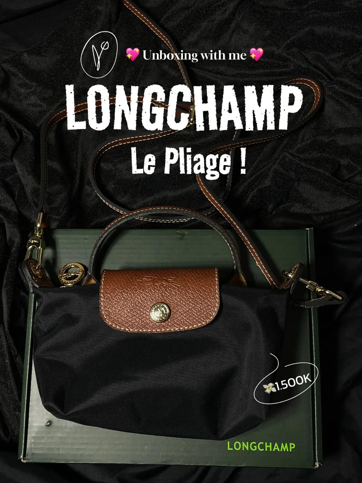 LONGCHAMP LE PLIAGE FILET  UNBOXING & REVIEW 