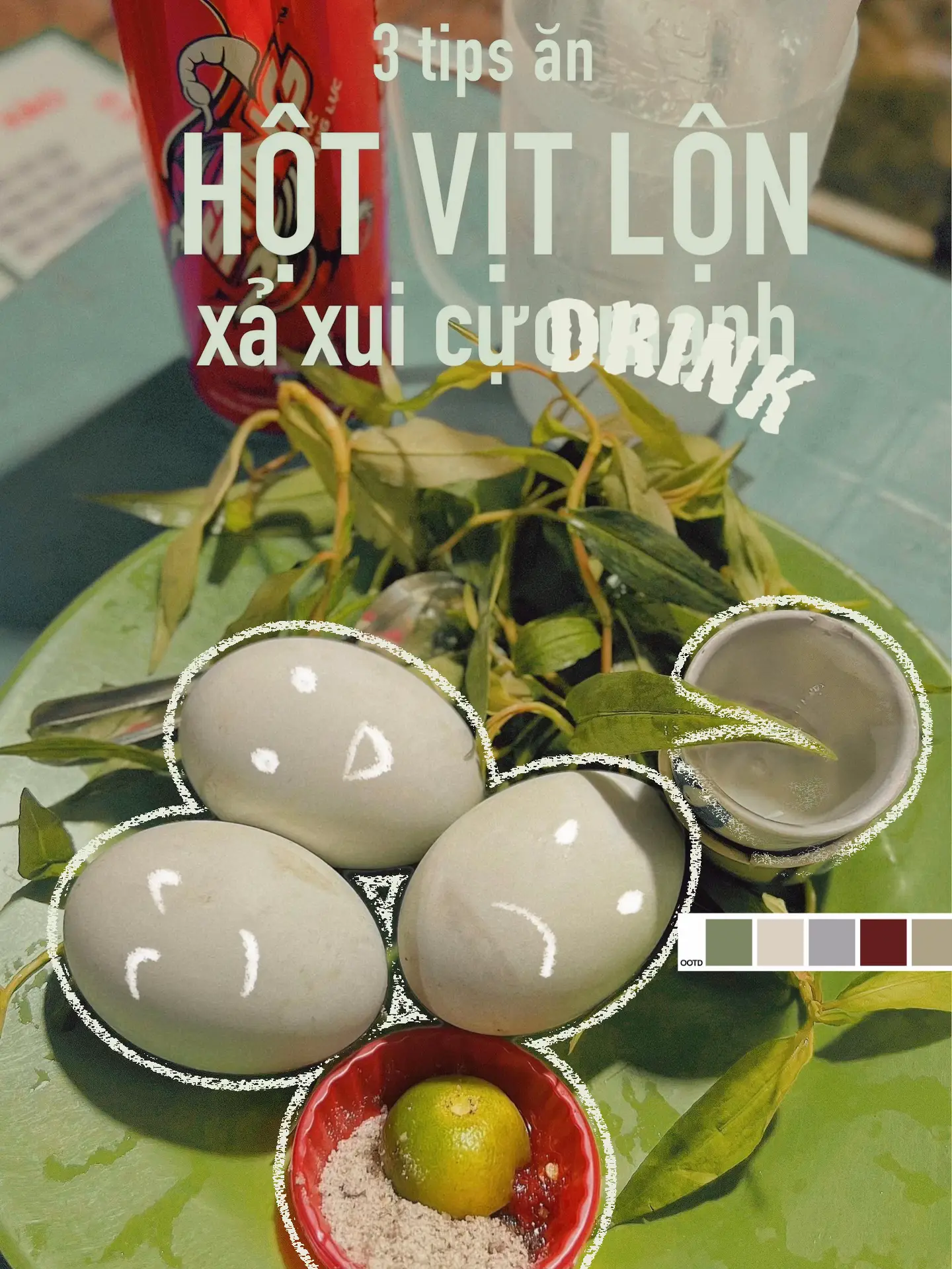 Ăn hột vịt lộn - xả xui | Bộ sưu tập do Thuý Diệu là tớ đăng | Lemon8