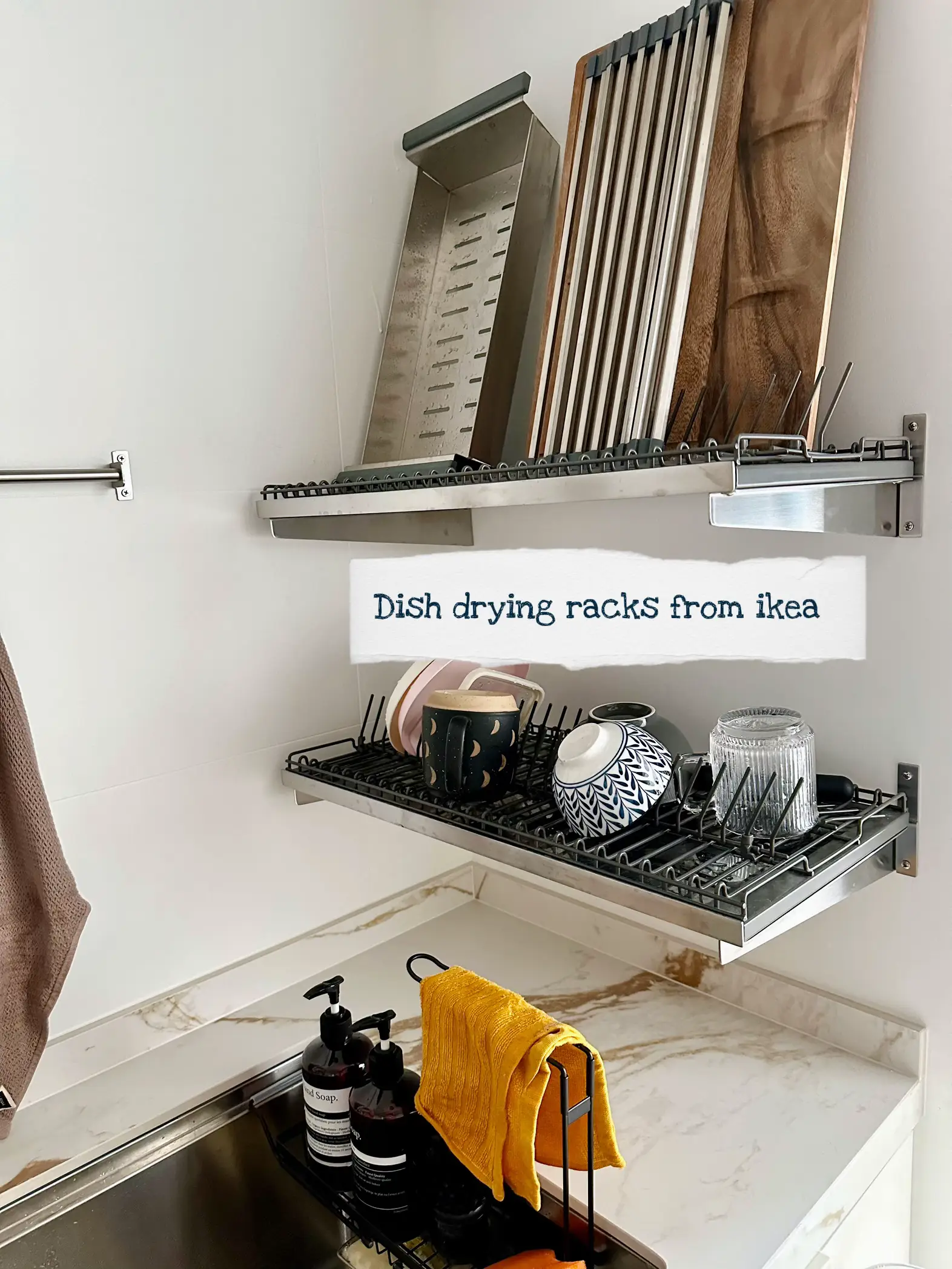 ZUHNE Roll-Up Over the Sink Dish Drying Rack, Gray – Zuhne