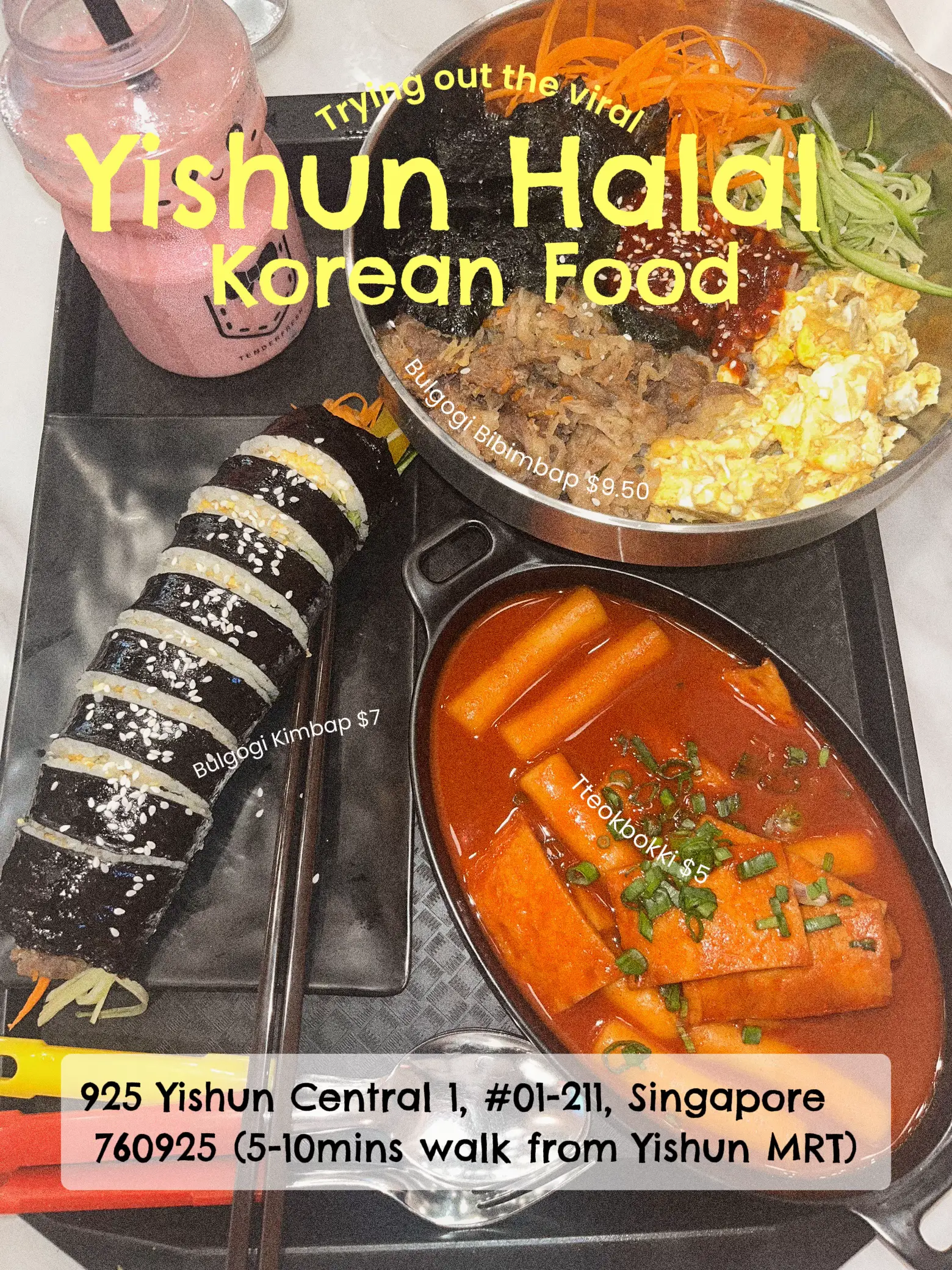 VIRAL YISHUN HALAL KOREAN FOOD HONEST REVIEW‼️‼️‼️'s images
