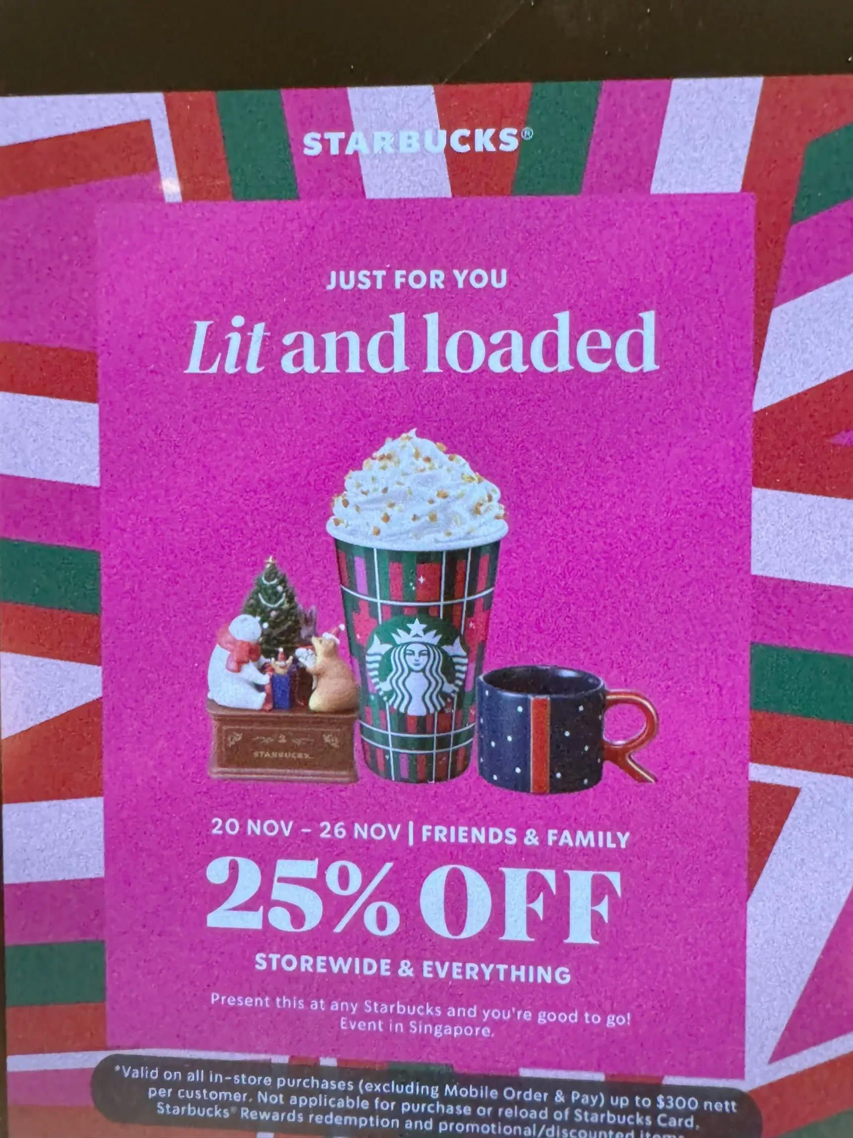 Starbucks Singapore - Your festive on-the-go coffee buddies. Exclusive cup  lip stoppers at $8.90 with any purchase in stores and via the Starbucks  Online Store* from 2 Nov, while stocks last. *Reusable