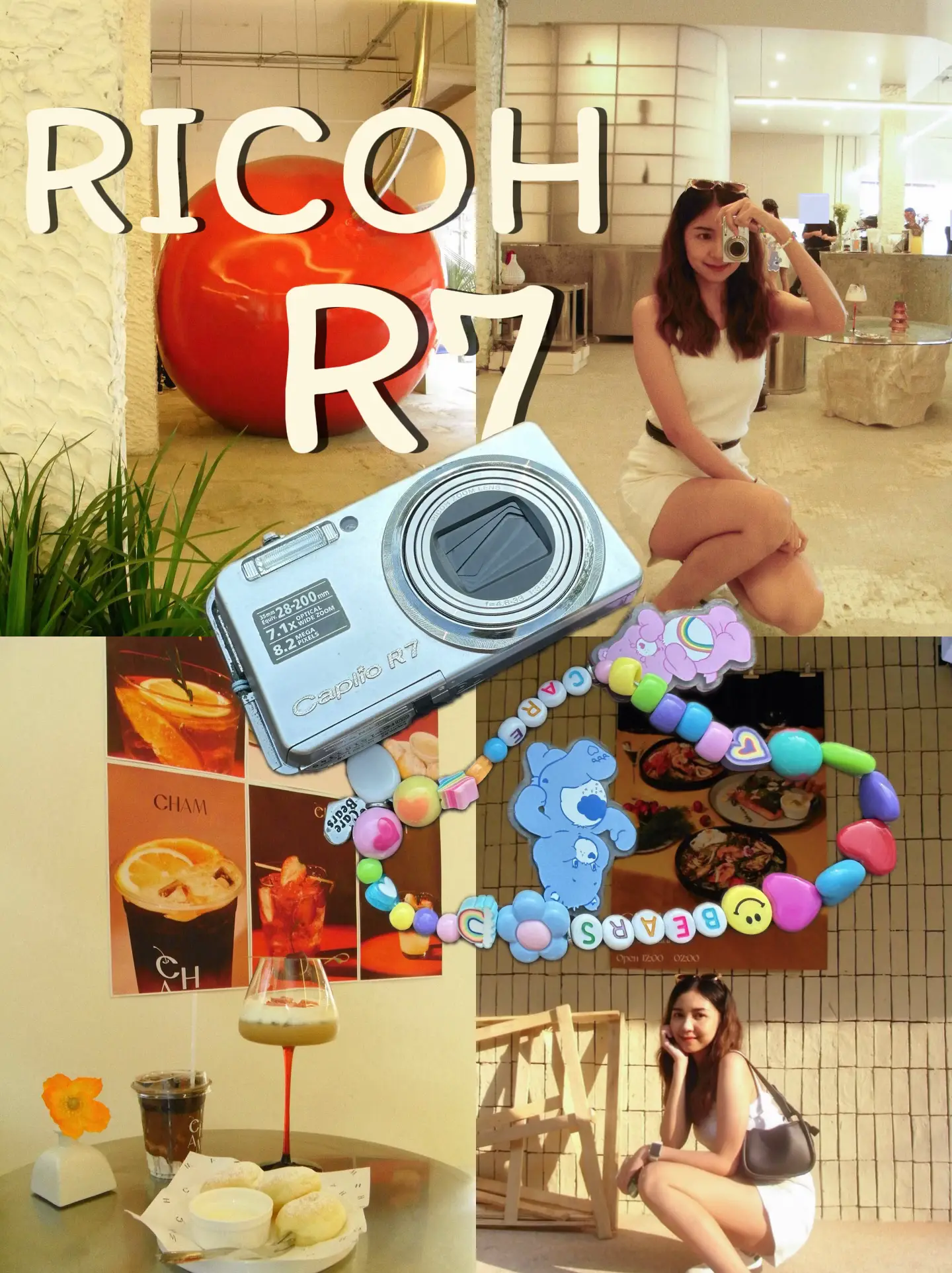 กล้องดิจิตอล RICOH R7 📸 | แกลเลอรีที่โพสต์โดย Giggie🎈 | Lemon8