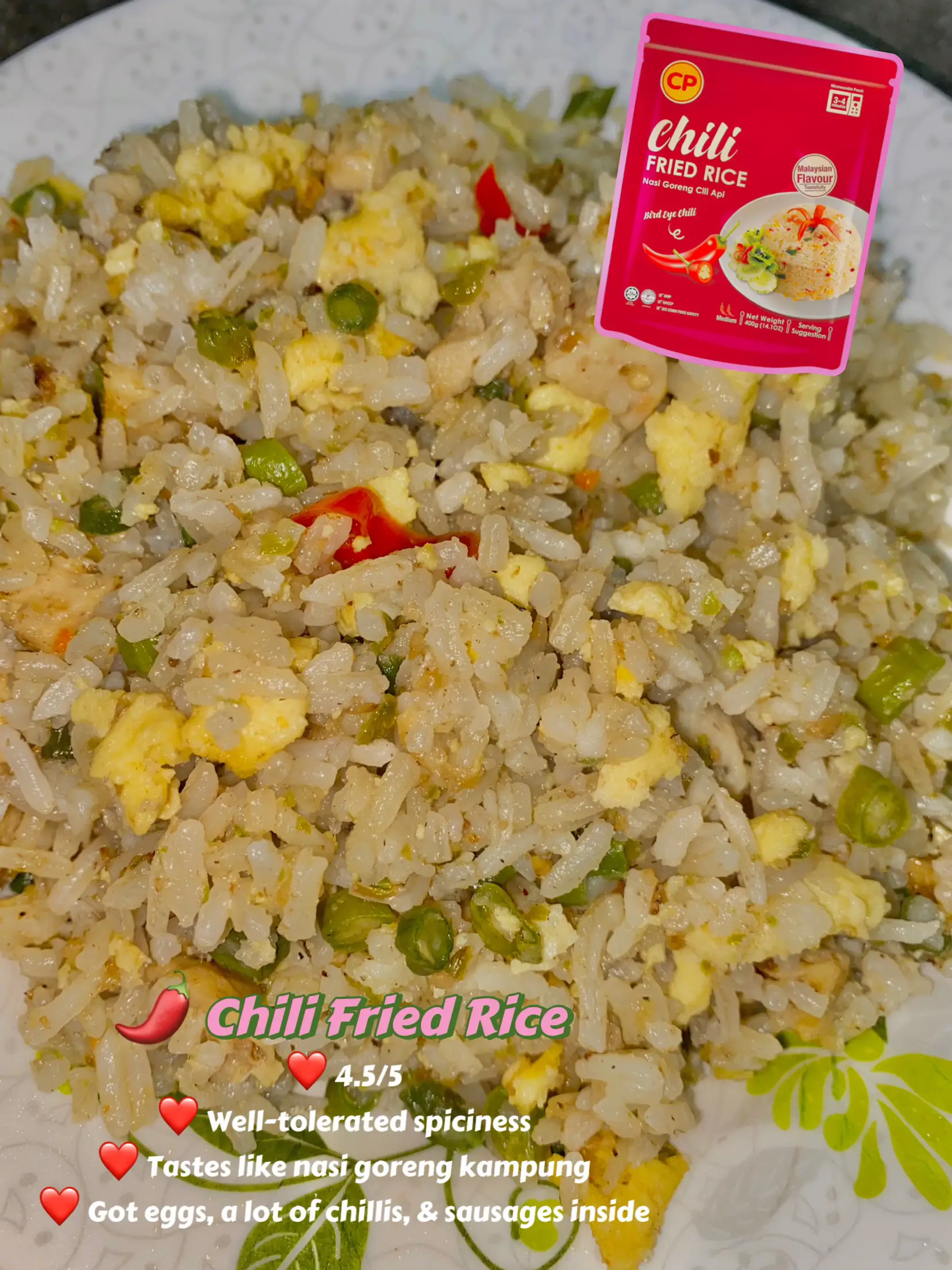 [REVIEW] I tried all flavours of CP Fried Rice 🥄 | Galeri disiarkan ...