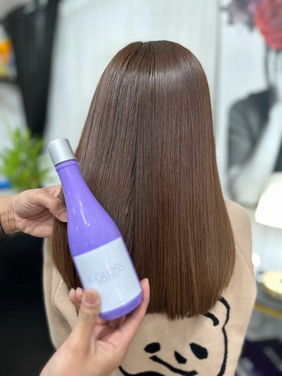 K gloss clearance keratin treatment