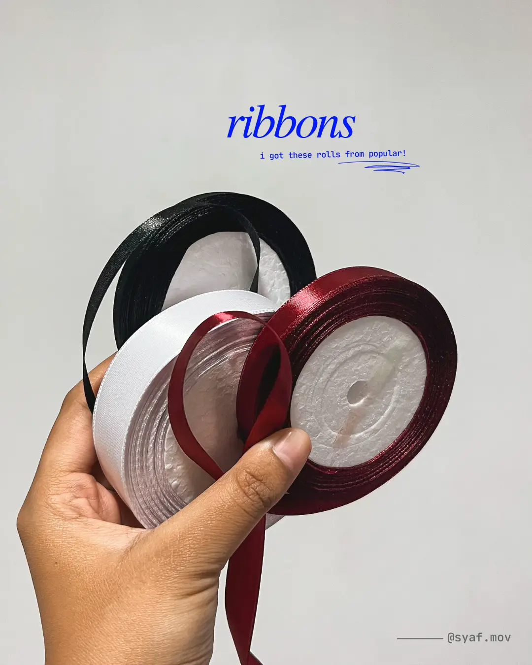 spicing up with ribbons 🎀⋆｡° | Gallery posted by Syaf | Lemon8