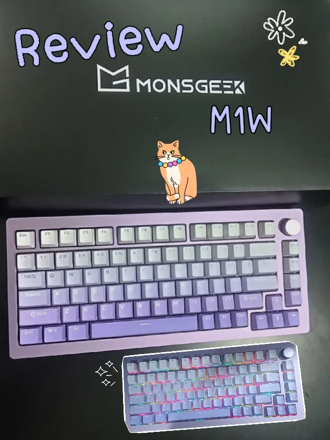 Review Monsgeek M1w | แกลเลอรีที่โพสต์โดย Kumon | Lemon8