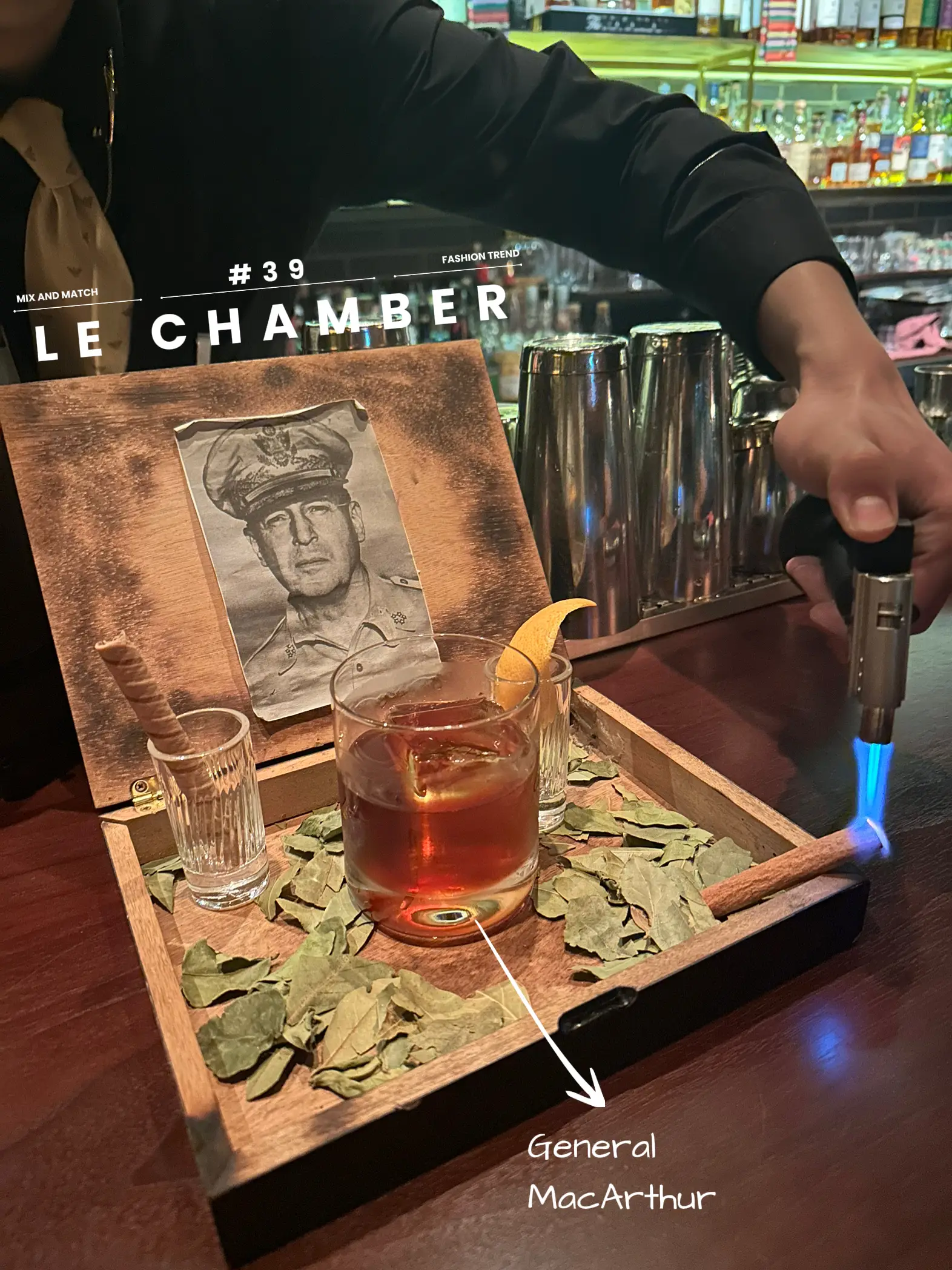 Stamped Ice Trend Heats Up At Cocktail Bars