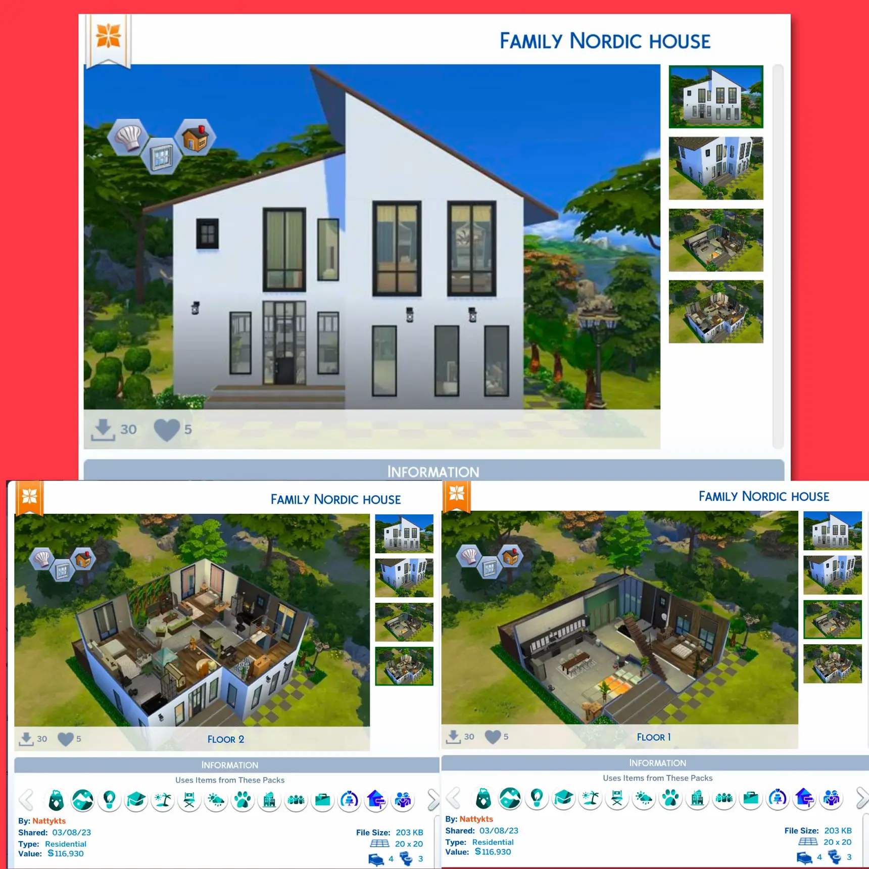 บ้าน The Sims 4 Gallery - การค้นหาใน Lemon8