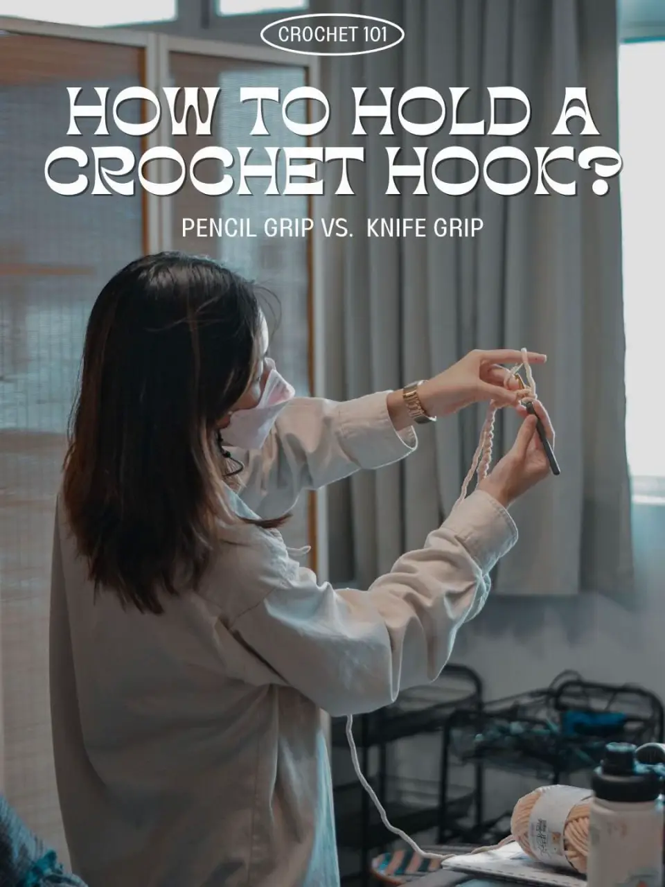 you're holding your crochet hook WRONGLY 🫠