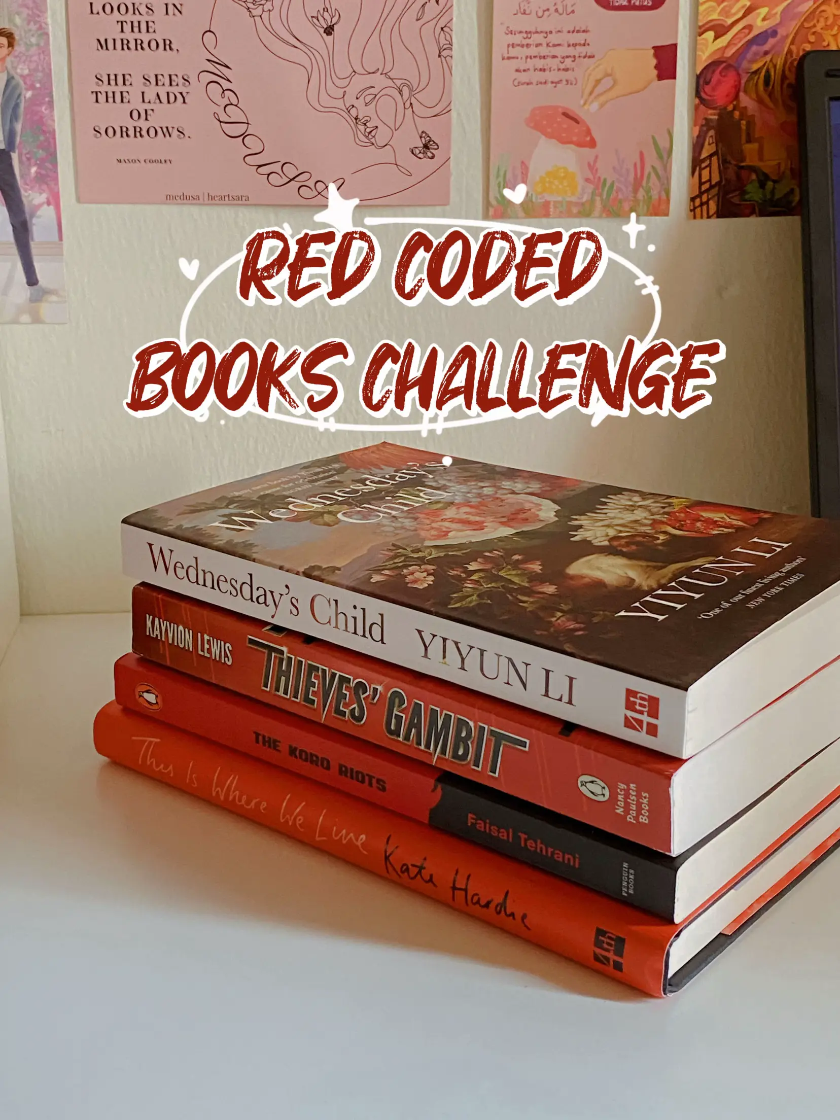 Koleksi Buku Cover Merah 🚨😍 | Galeri diposting oleh Lysa | Lemon8