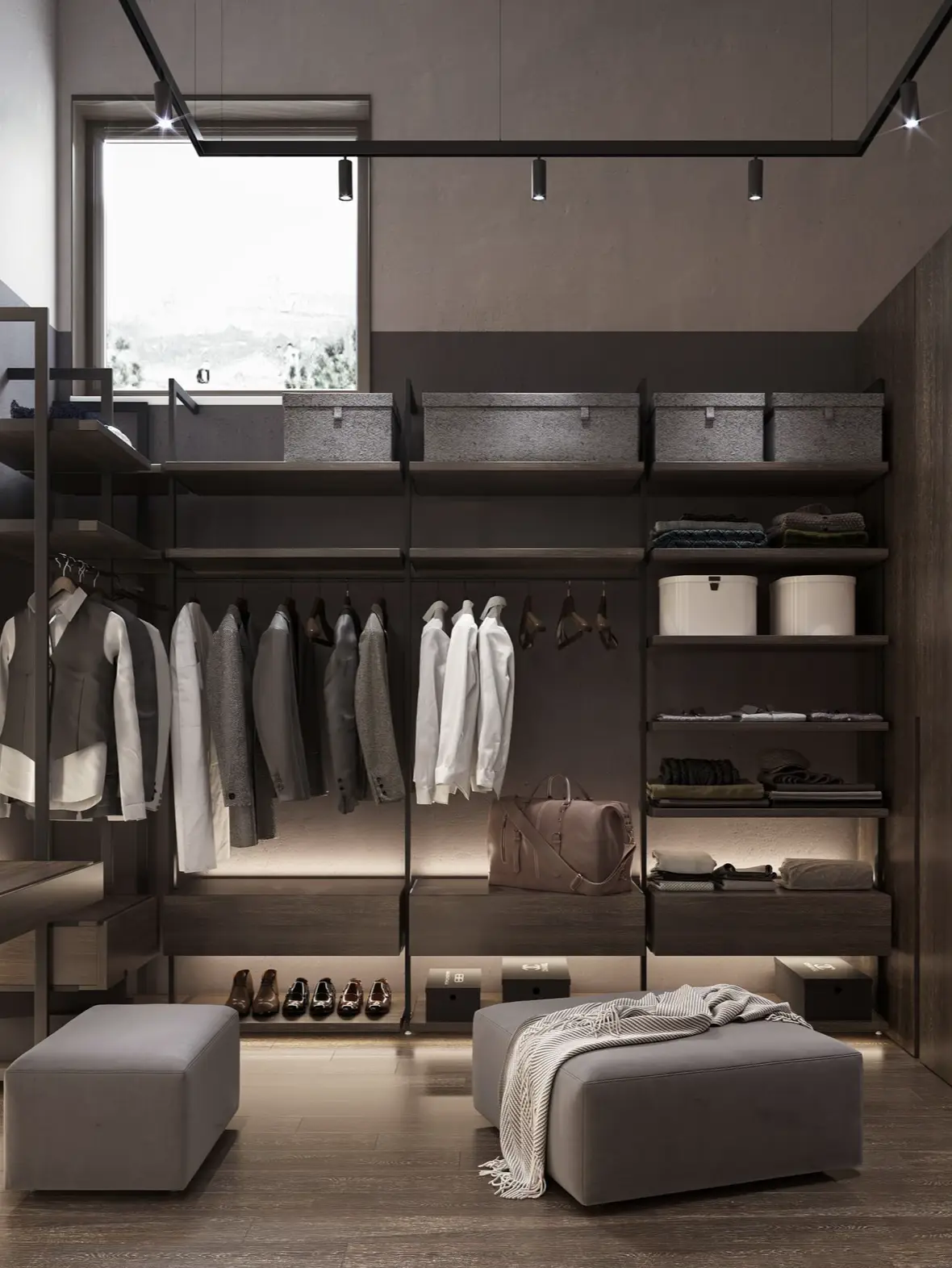 แต่งบ้านงบประหยัด Walkin closet | แกลเลอรีที่โพสต์โดย fongfongdo | Lemon8