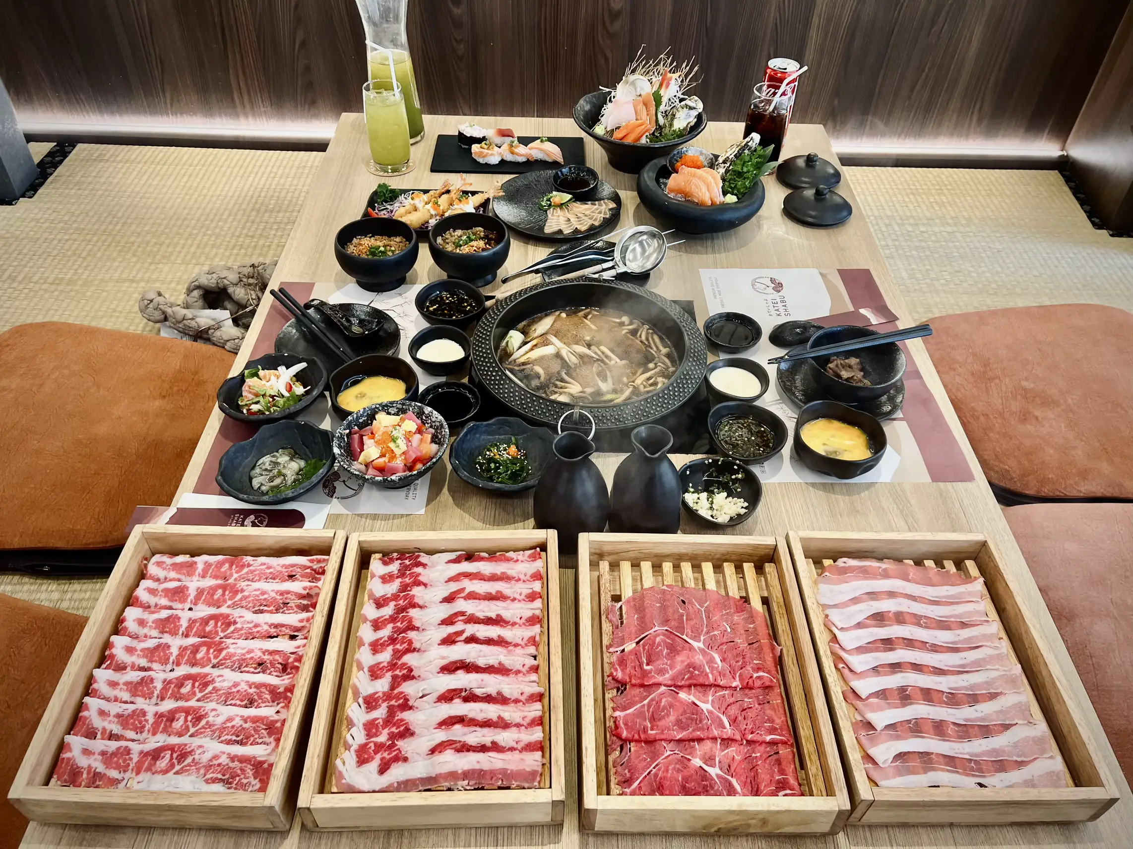 Katei Katei shabu 🥩🥓 คือที่สุดของชาบูและสุกี้ยากี้สูตรคันไซแล้วววว | แกลเลอรี ...