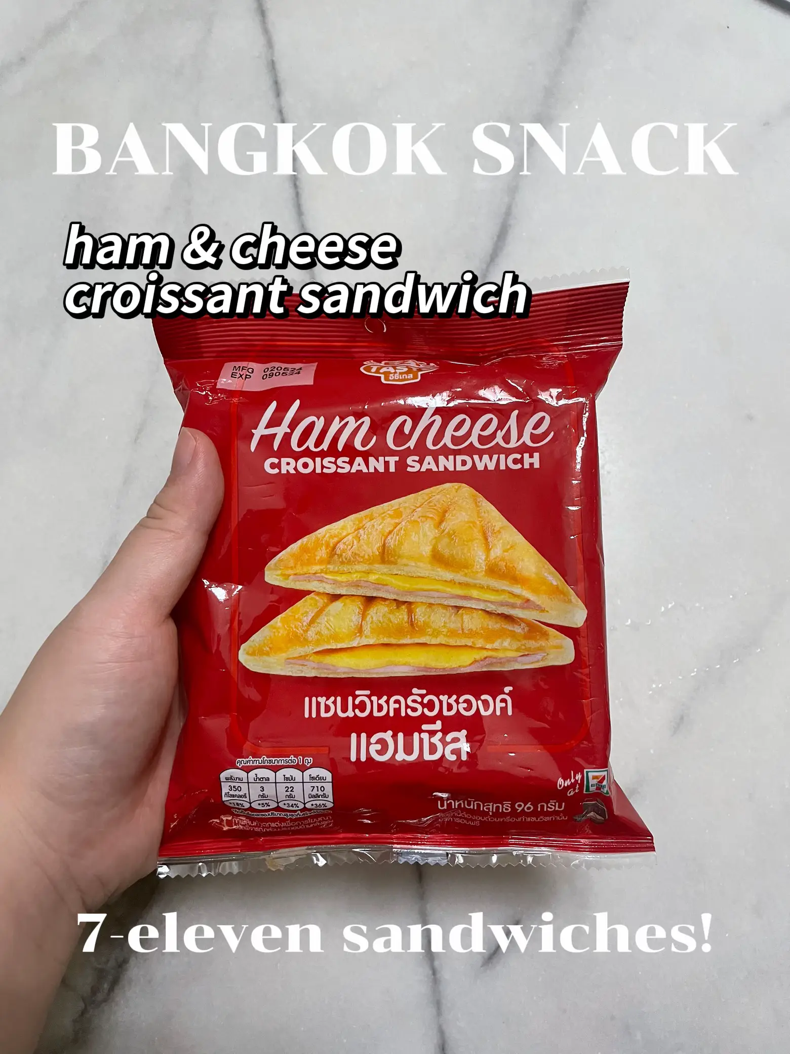 Must-try” Bangkok 7-eleven sandwich? | Gallery posted by estelle | Lemon8