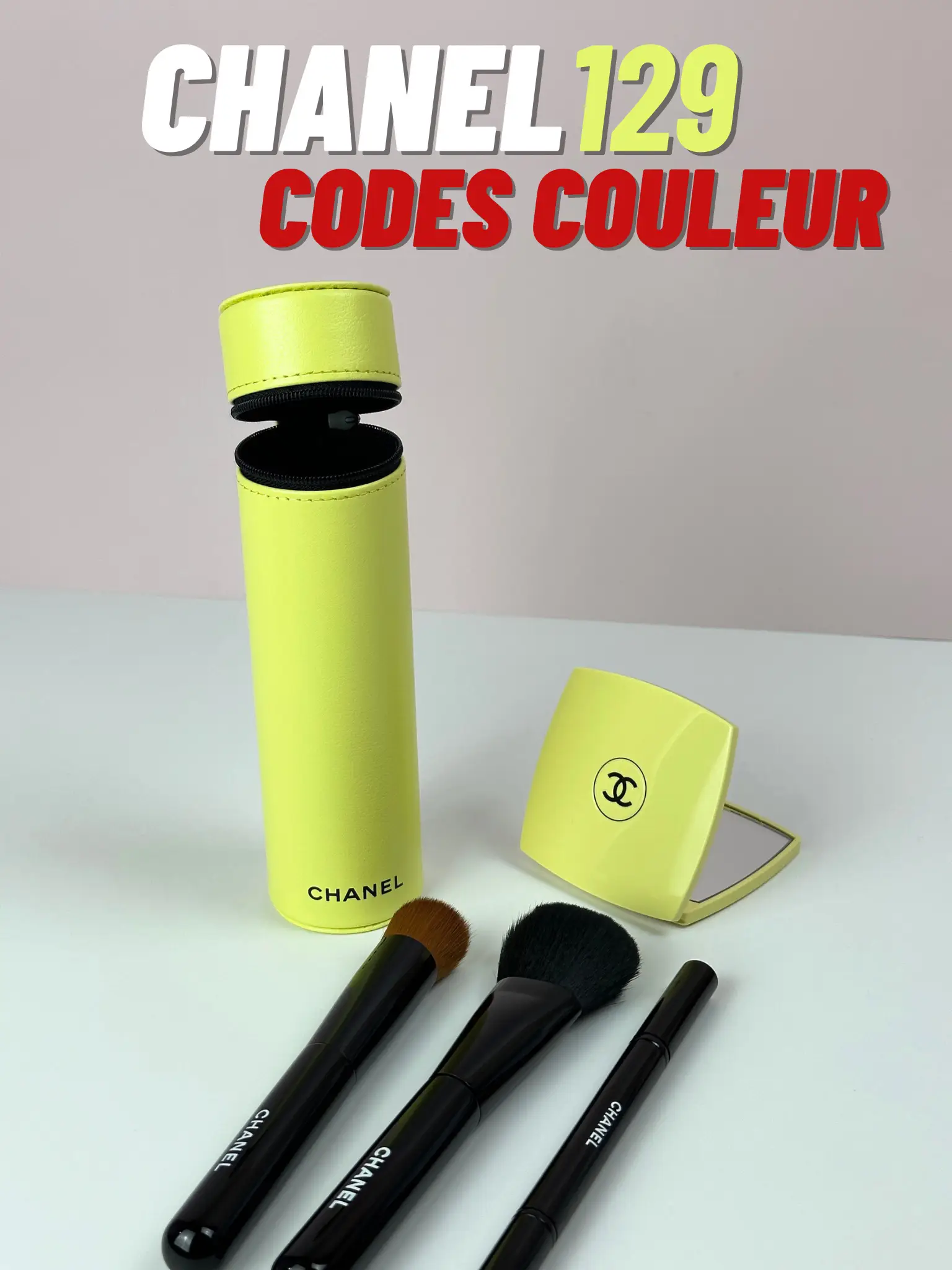 Chanel Codes Couleurs Brush and Mirror Set