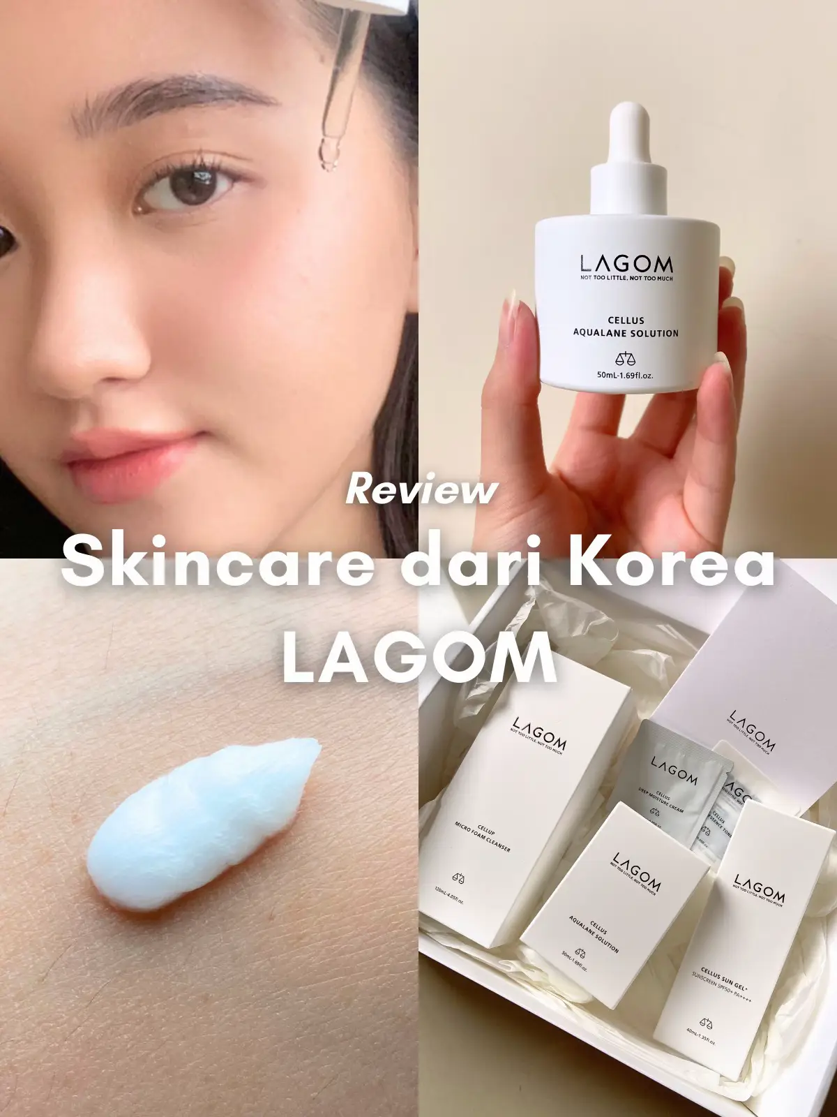 Cobain LAGOM, Skincare dari Korea🇰🇷💙 | Suzan Sefanyaが