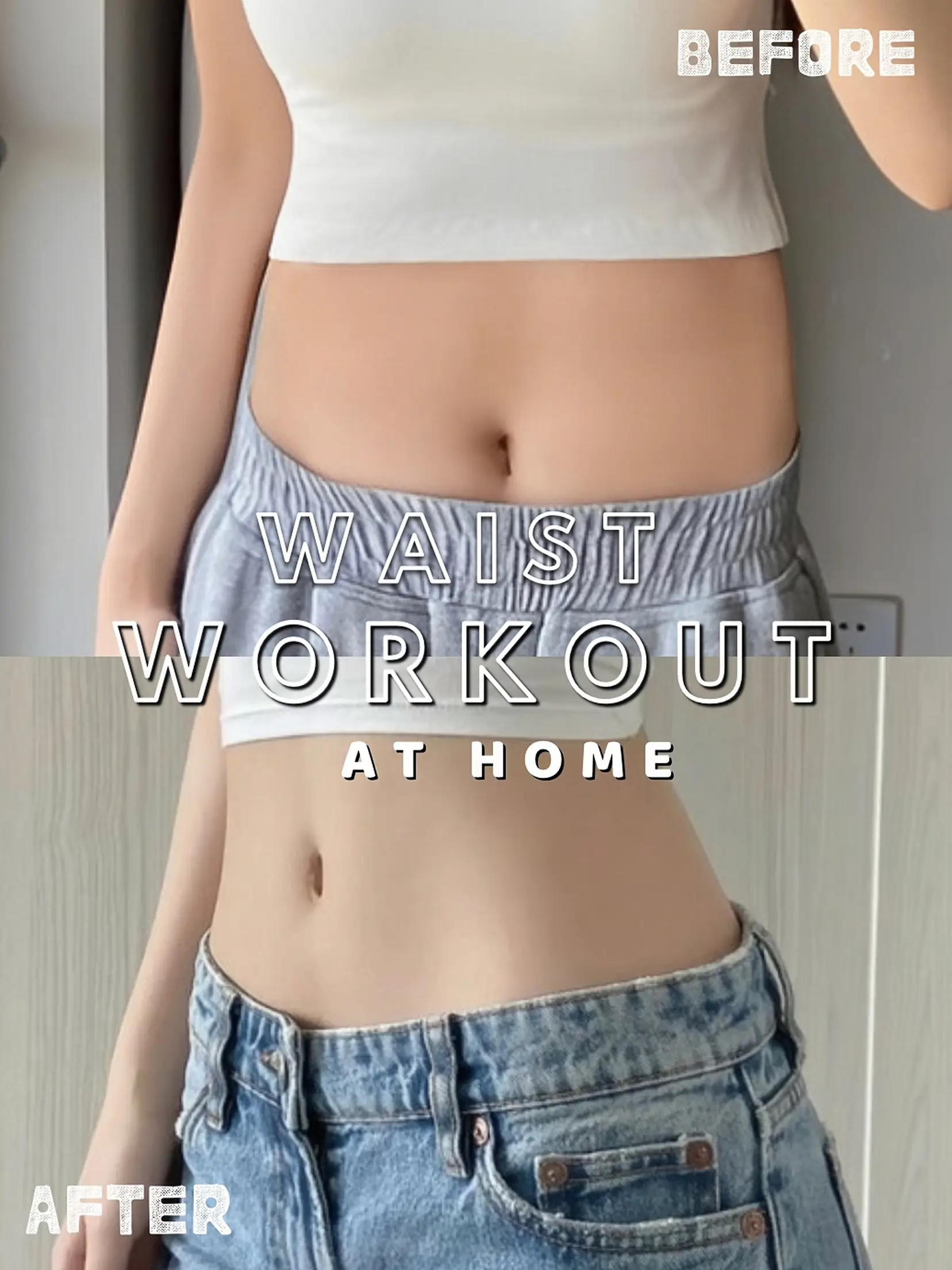 30 Min SMALL WAIST + ABS  All Standing - No Jumping, Calorie Burn