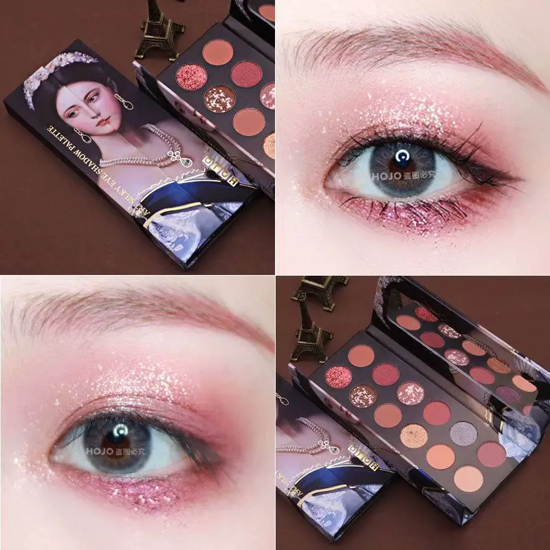 Art Silky Eyeshadow Palette HOJOสีสวย🫶ราคาหลักสิบ แกลเลอรีที่โพสต์โดย